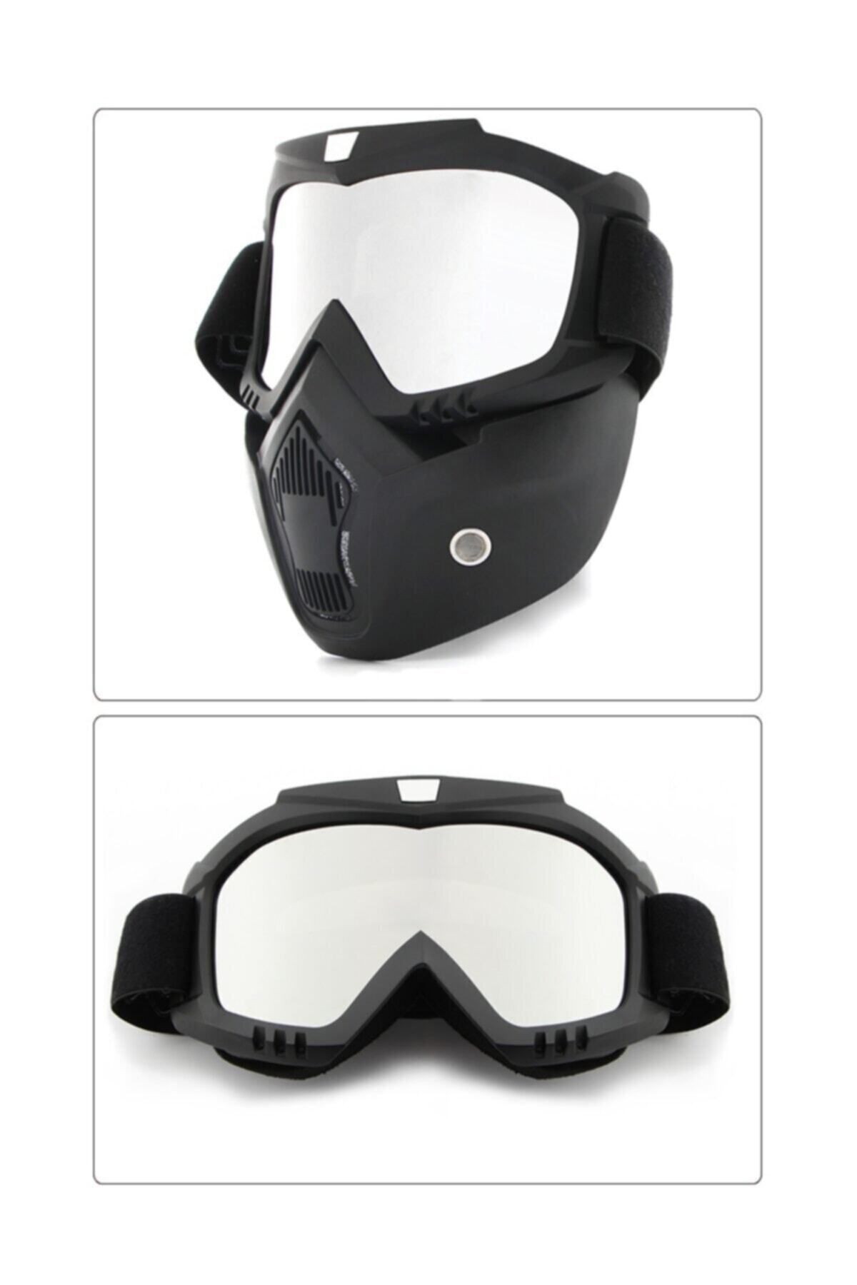 motosergen TEX710 JET MASKE BİSİKLET-MOTORSİKLET-KAYAK ÇOK AMAÇLI MASKE