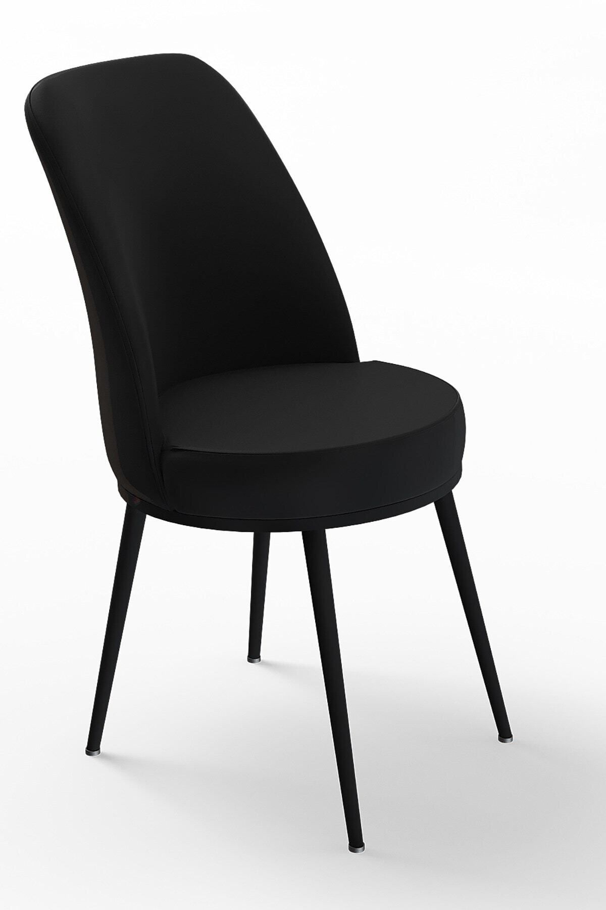 Ema Siyah Mermer Desen 70x110 Mdf Sabit Yemek Masası Takımı 2 Adet Sandalye-2