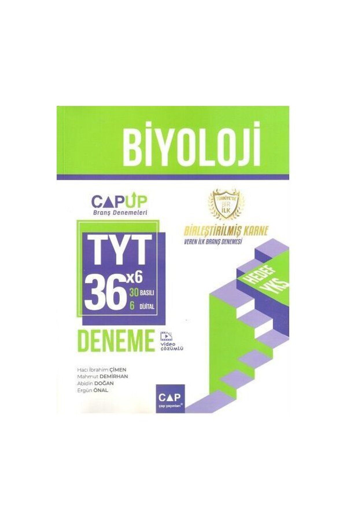 Parlayan Projeler Çap TYT Biyoloji 30 x 6 Up Deneme Parlayan Proje Ayraç Hediye