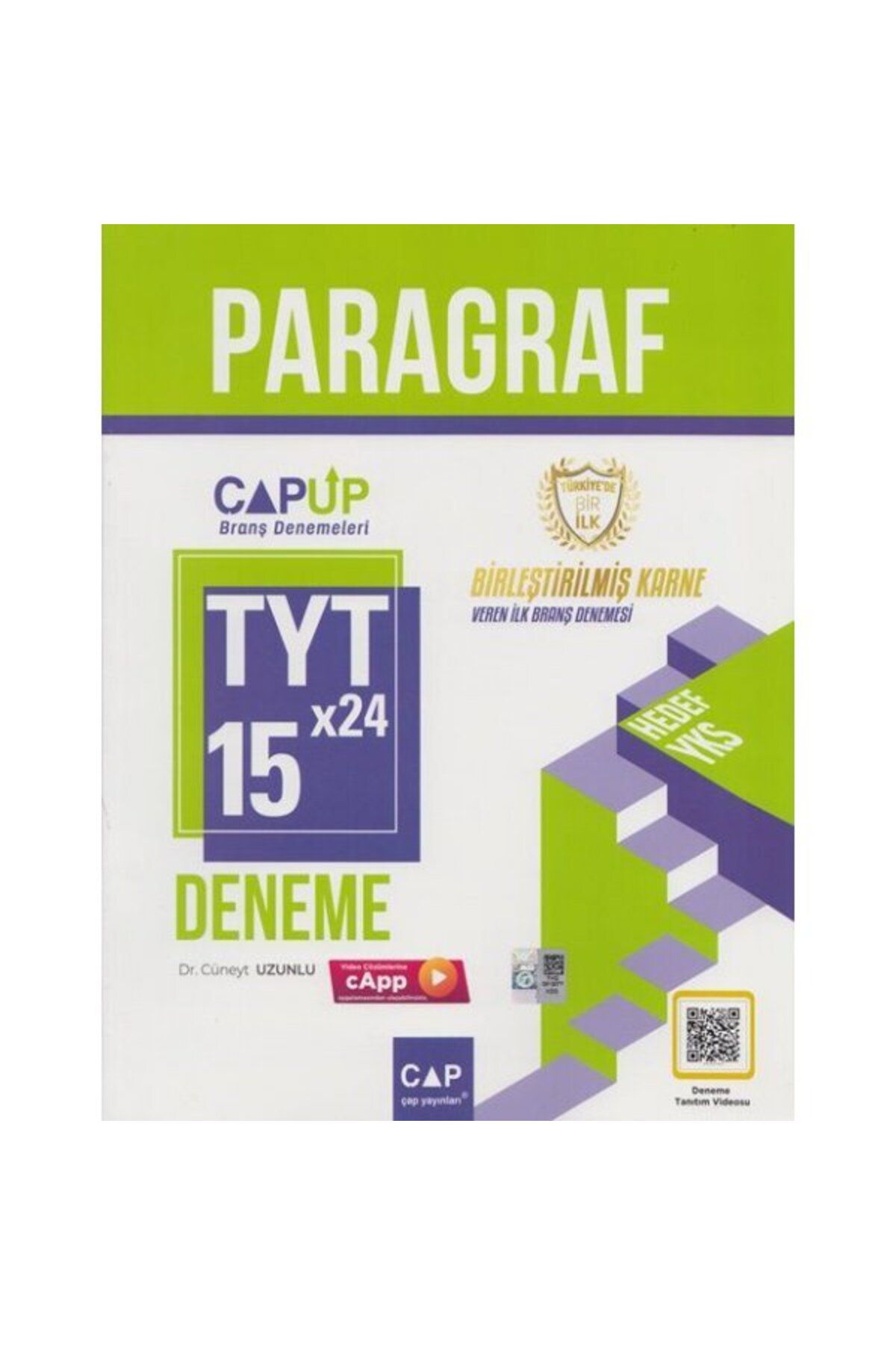 Parlayan Projeler Çap TYT Paragraf 10 x 24 Up Deneme Parlayan Proje Ayraç Hediye