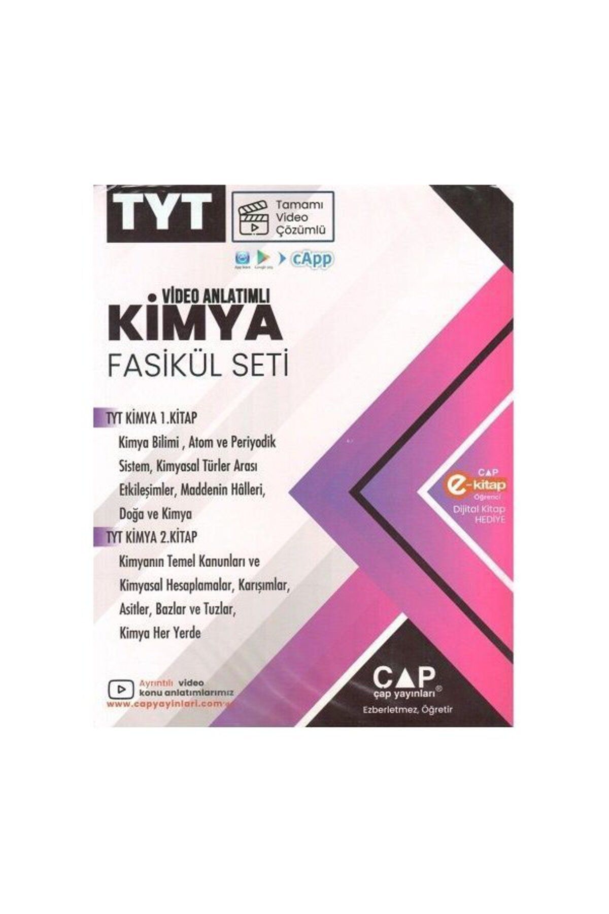 Parlayan Projeler Çap TYT Kimya Seti Parlayan Proje Ayraç Hediye