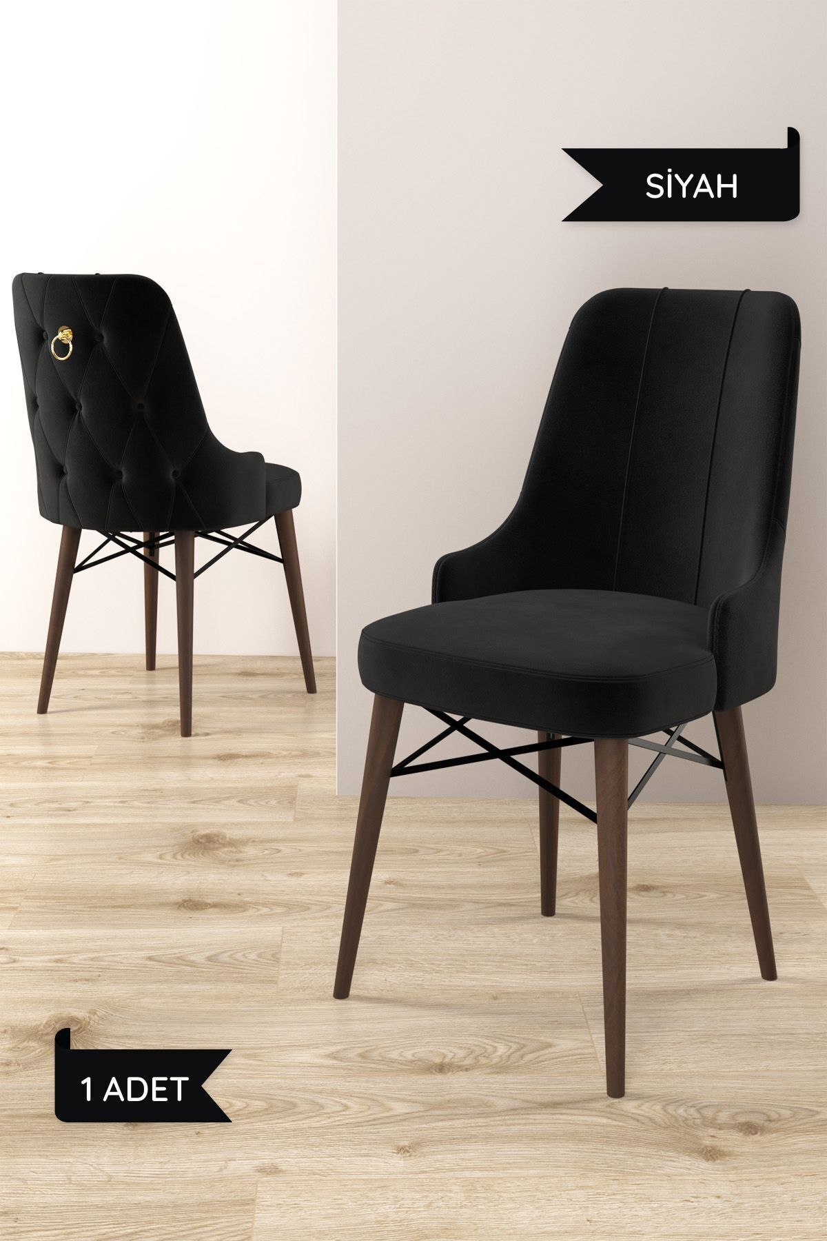 Mirka Barok Desen 80x132 Açılabilir Mutfak Masası Takımı 6 Adet Sandalye-3