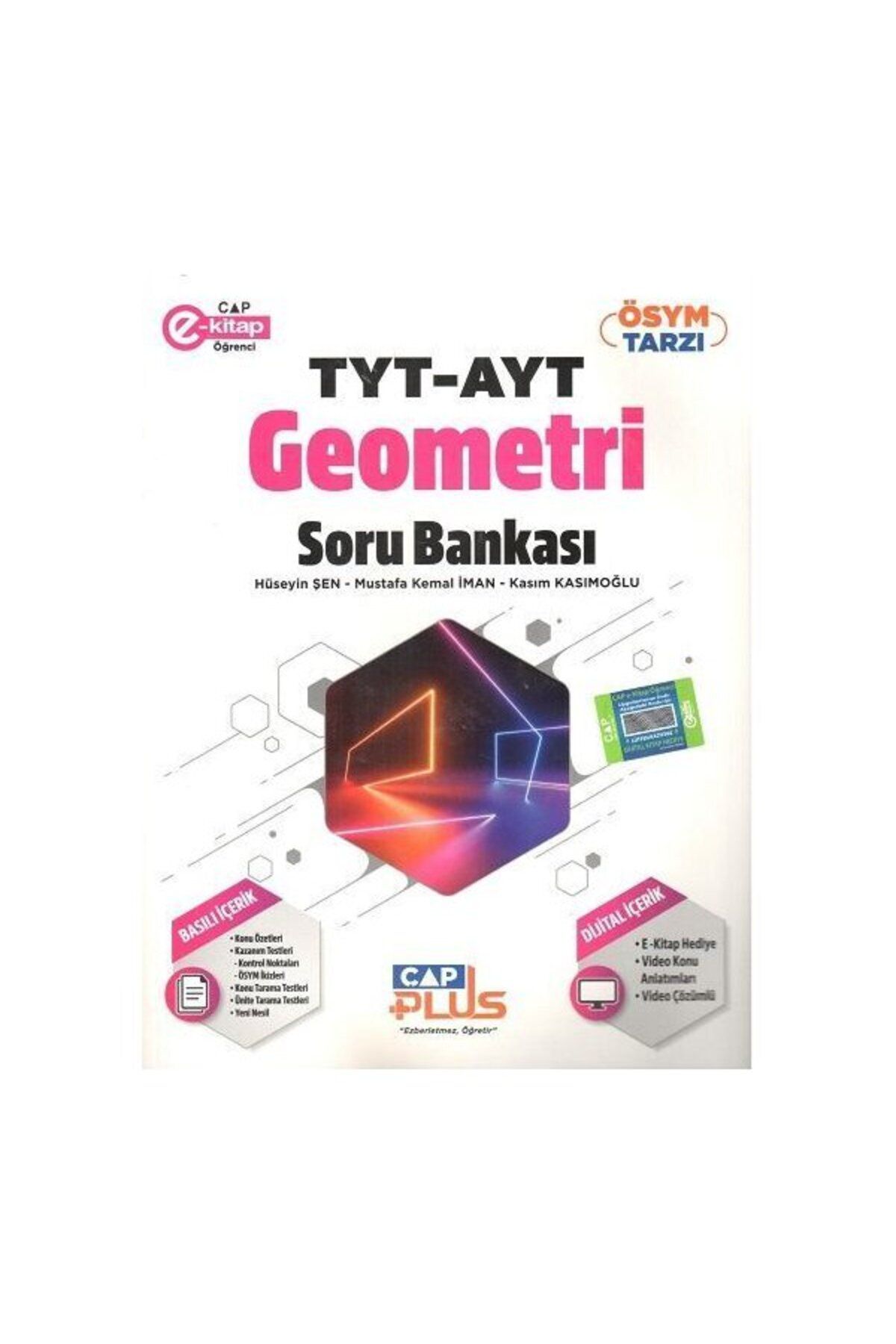 Çap Yayınları Çap TYT AYT Geometri Plus Soru Bankası Parlayan Proje Ayraç Hediye