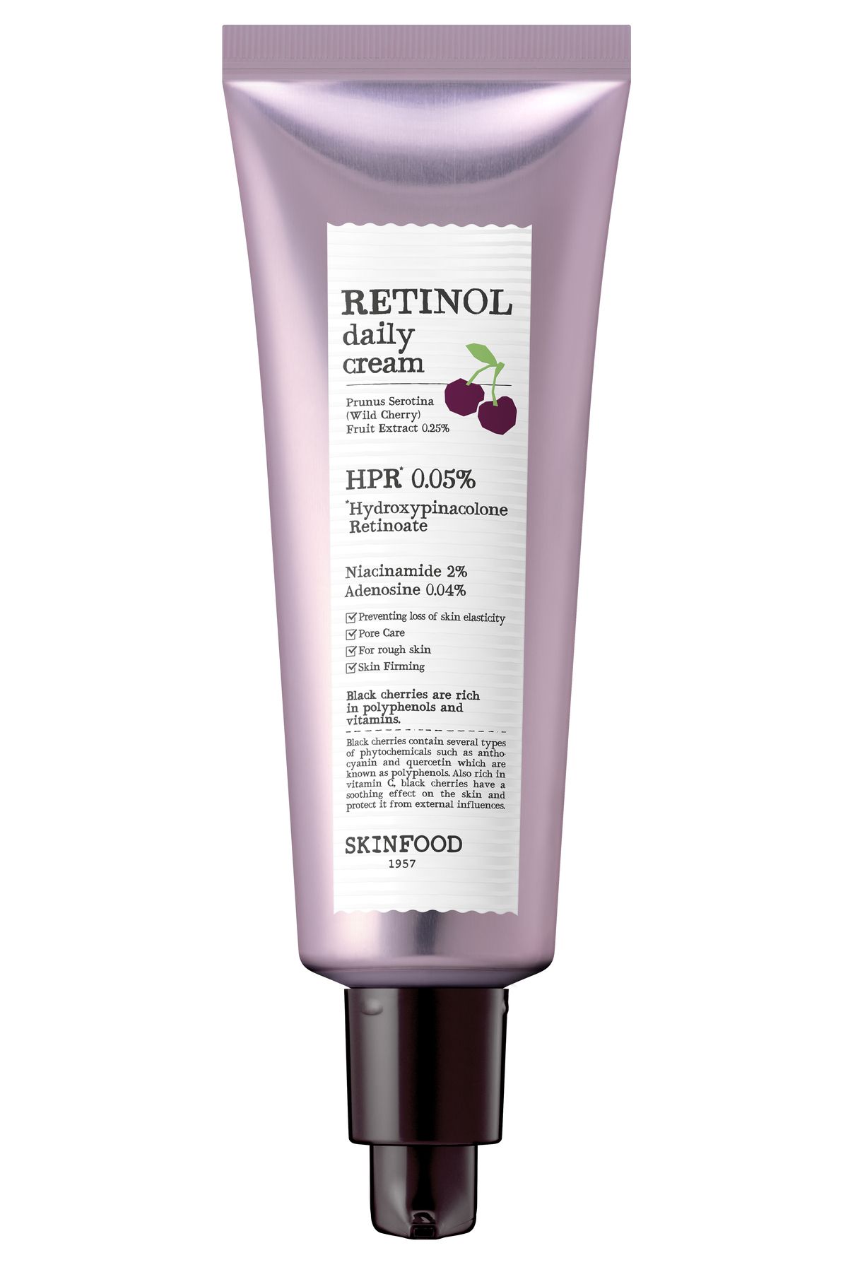 SKINFOOD Black Cherry Retinol Daily Cream