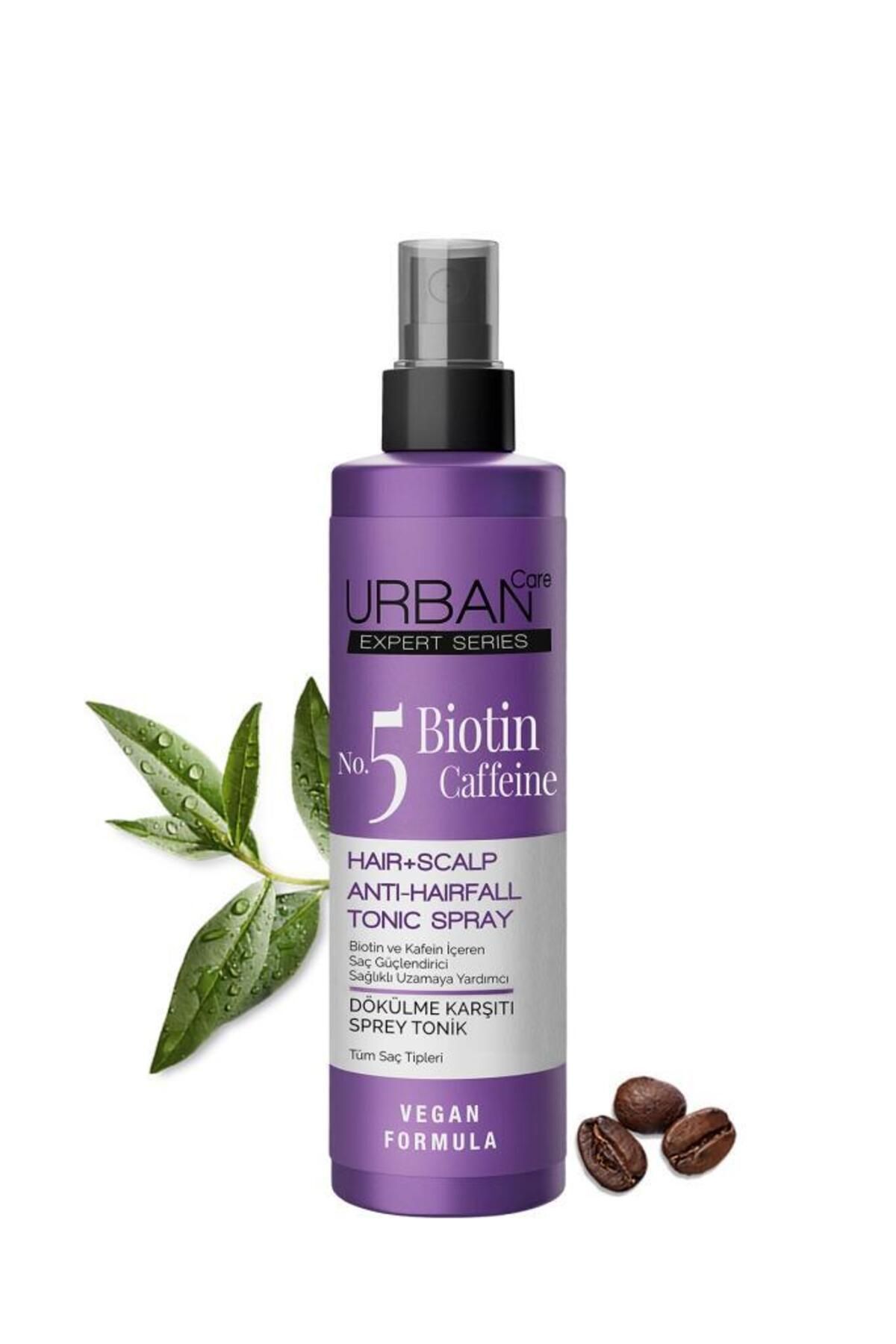 Expert Biotin ve Kafein Dökülme Karşıtı Saç Bakım Seti 5li-Hızlı Uzamaya Yardımcı-vegan — SET.URB.184 — تصویر 3 از 8