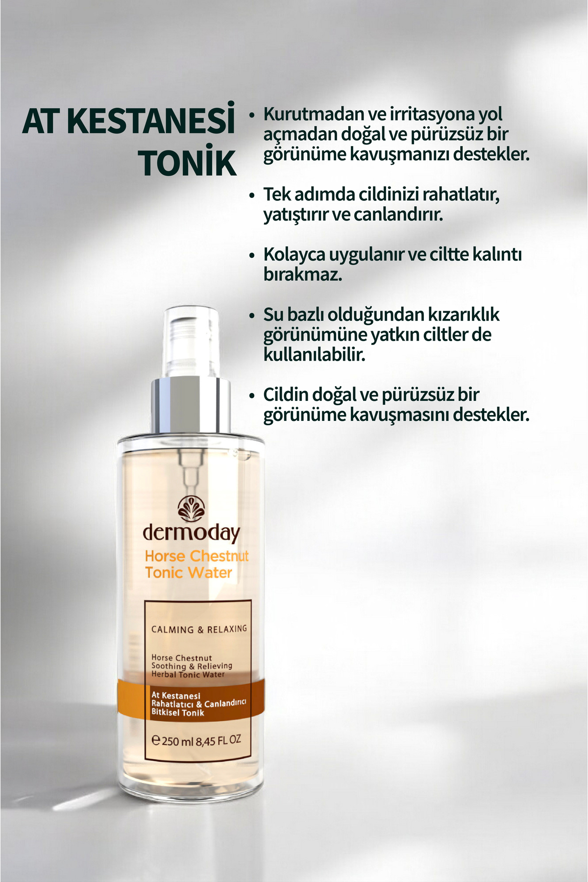At Kestanesi Rahatlatıcı ve Canlandırıcı Tonik 250 ml — DRATKEST1 — تصویر 2 از 3