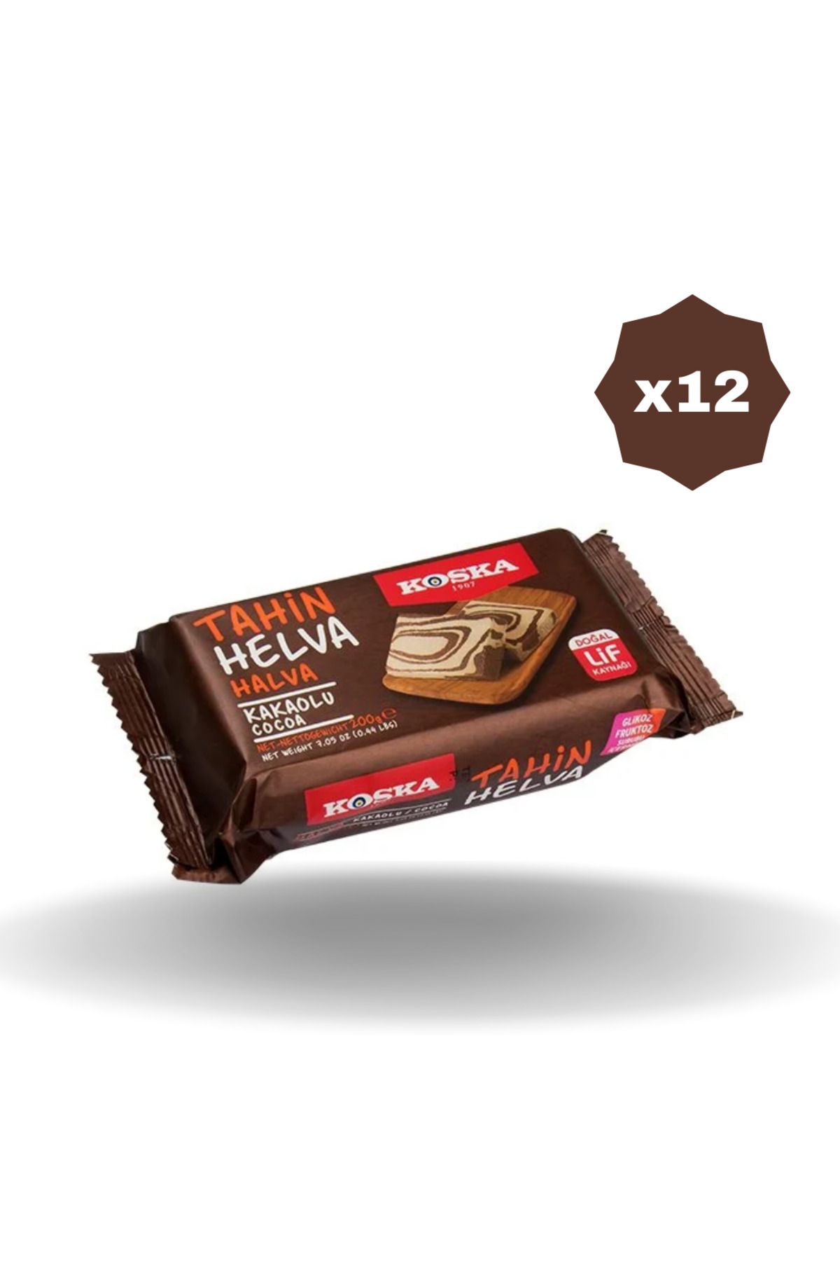 Koska KAKAOLU HELVA 200 GR - (12 ADET)