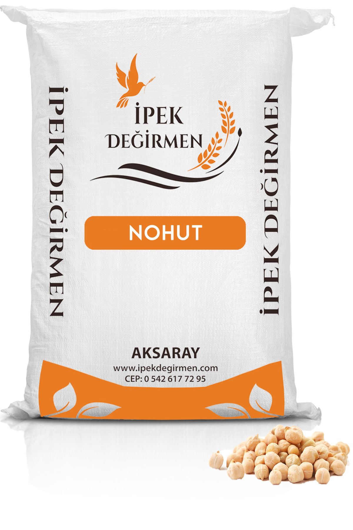 İpek Değirmen 10 Kg Yemeklik Koçbaşı Nohut Glutensiz Iri Nohut