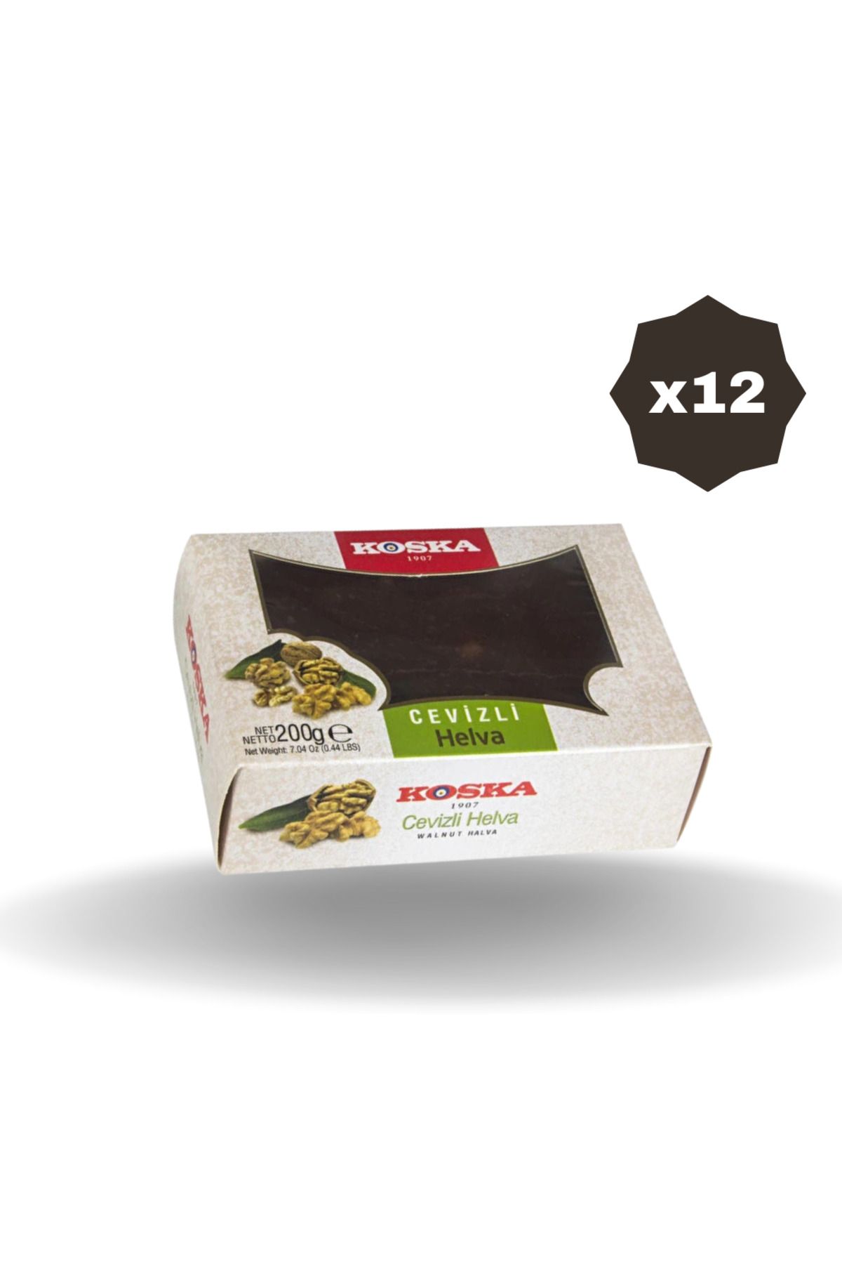 Koska CEVİZLİ HELVA 200 GR - (12 ADET)