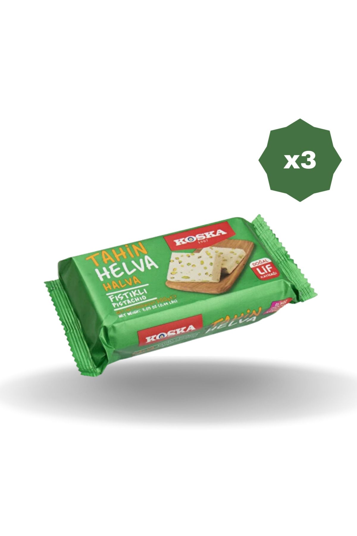 Koska FISTIKLI HELVA 200 GR - (3 ADET)