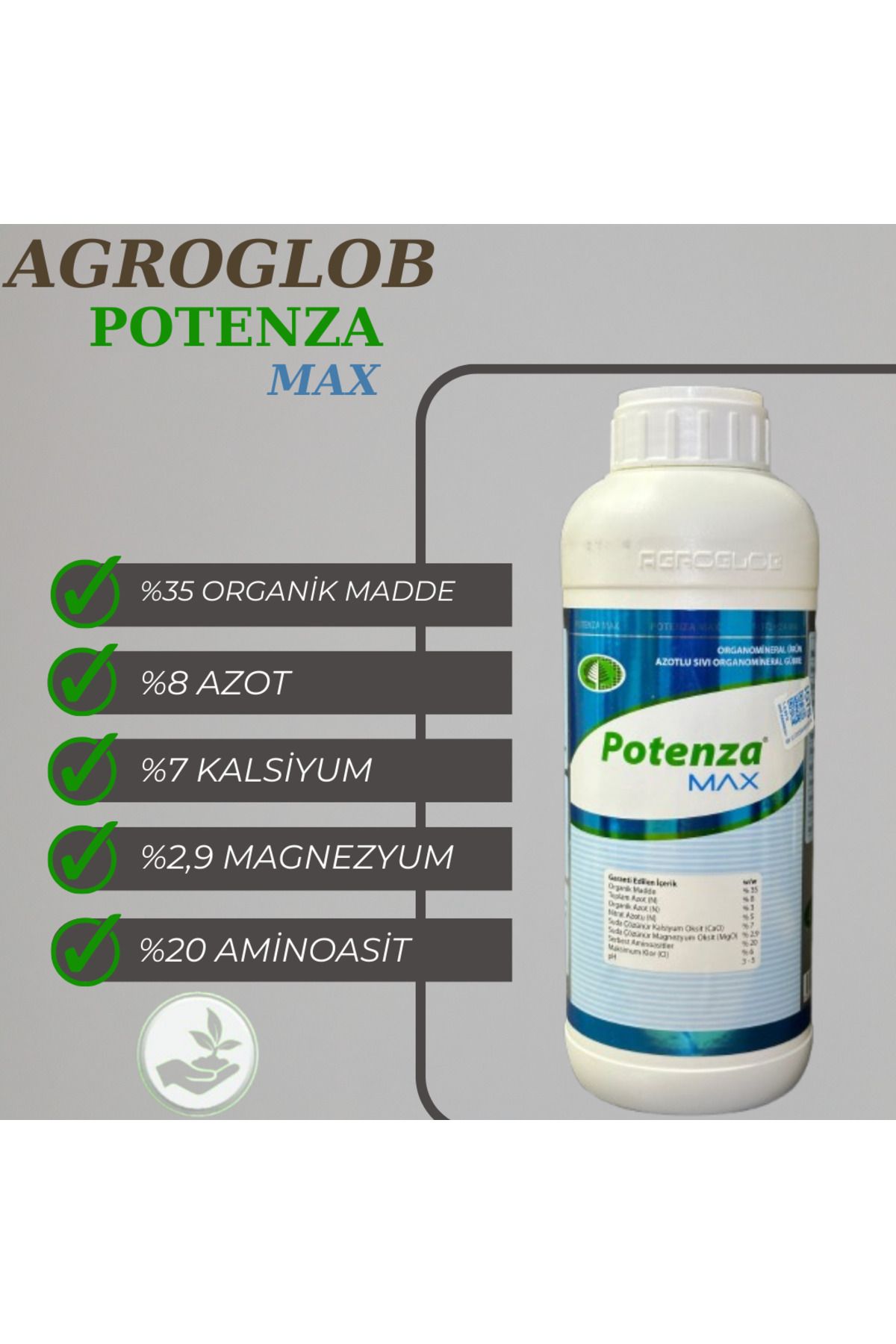 Agroglob Tarım POTENZA MAX 1LT