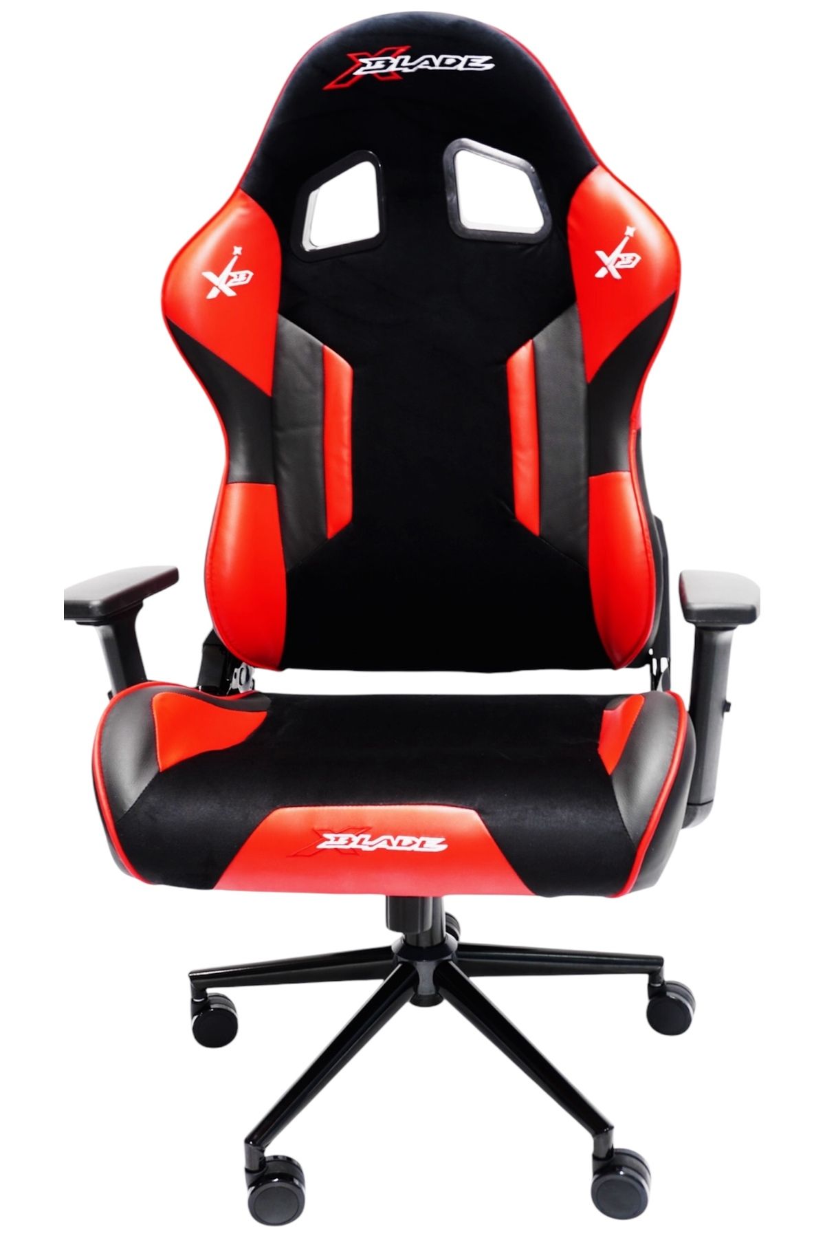 XbladeGamer Terletmez Babyface Kumaş Oyuncu Koltuğu Black Red (OTANTİK)