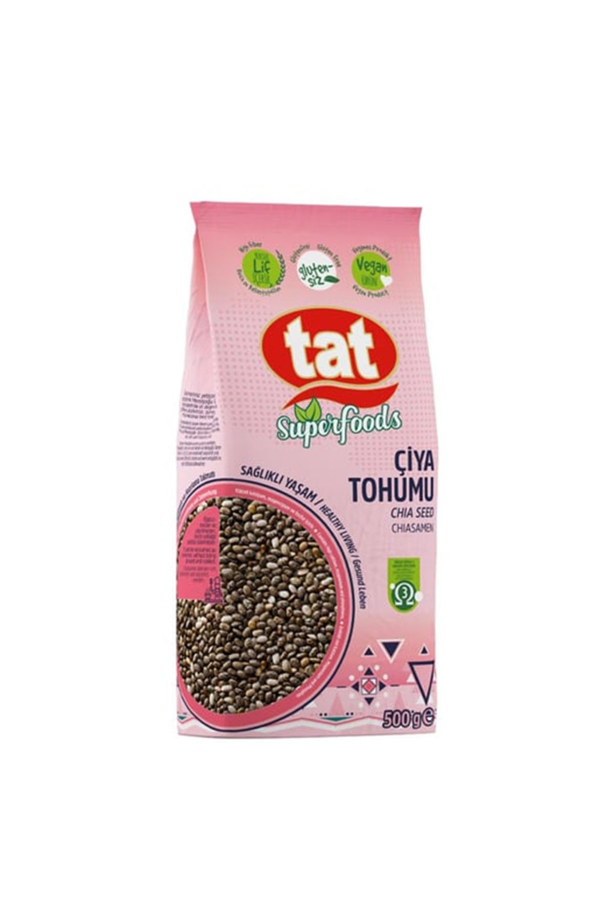 Tat Bakliyat Chıa Tohumu 500 gr