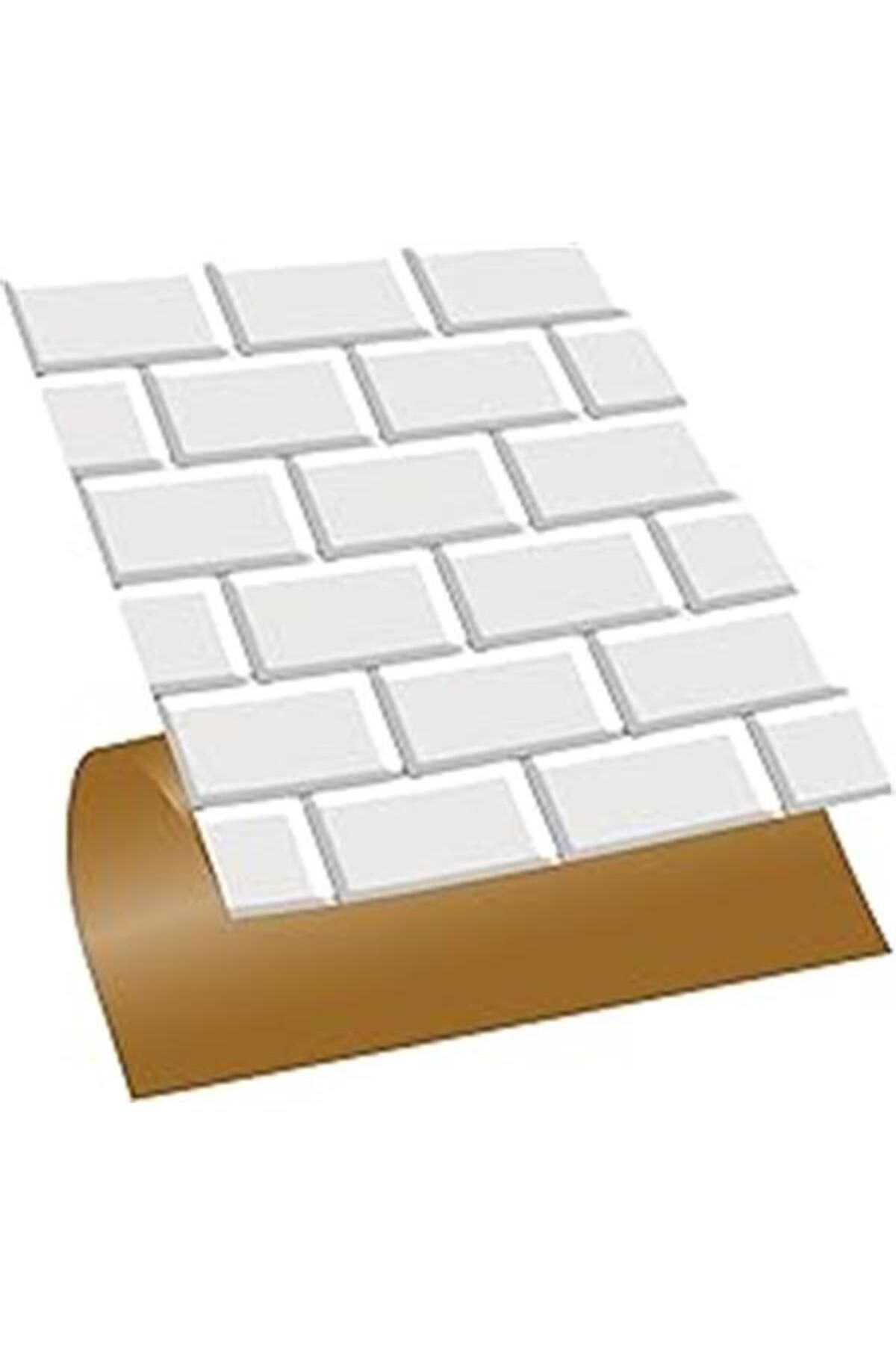 feifei Tink Kendinden Yapışkanlı Metro Karo Desenli Pvc Karo 30X30 Cm (56 Adet / 5 M²)