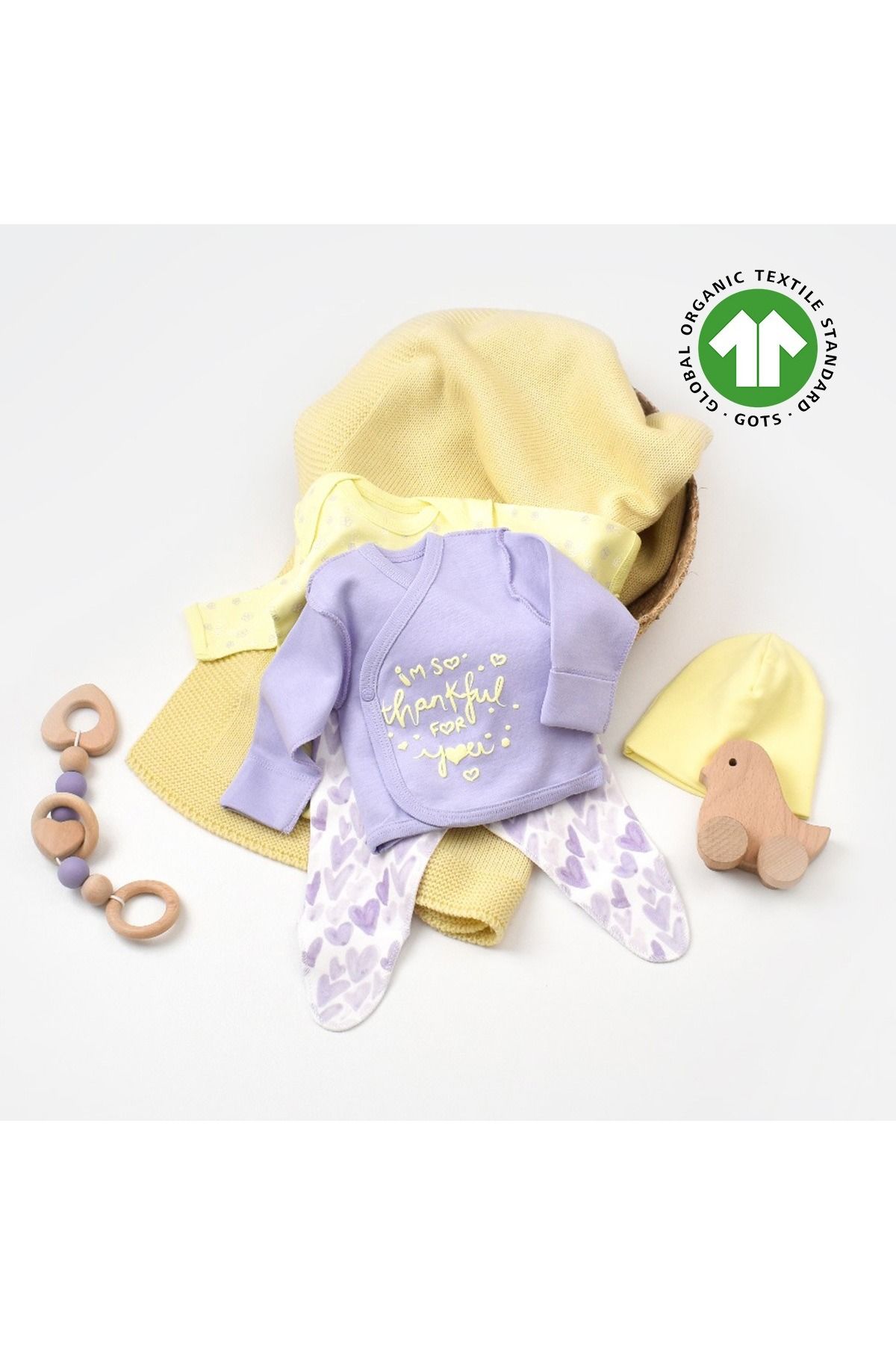 Biorganic Love You Baby Organik Prematüre 4'lü Set