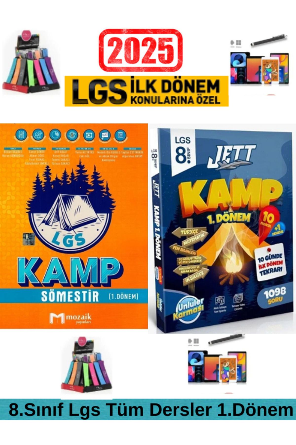 Ünlüler Karması 2025 8.Sınıf Lgs 1.Dönem Tüm Ders Soru +Ünlüler 8.Sınıf 1.Dönem Jett Kamp 10 Günde 1.DönemTekrarı