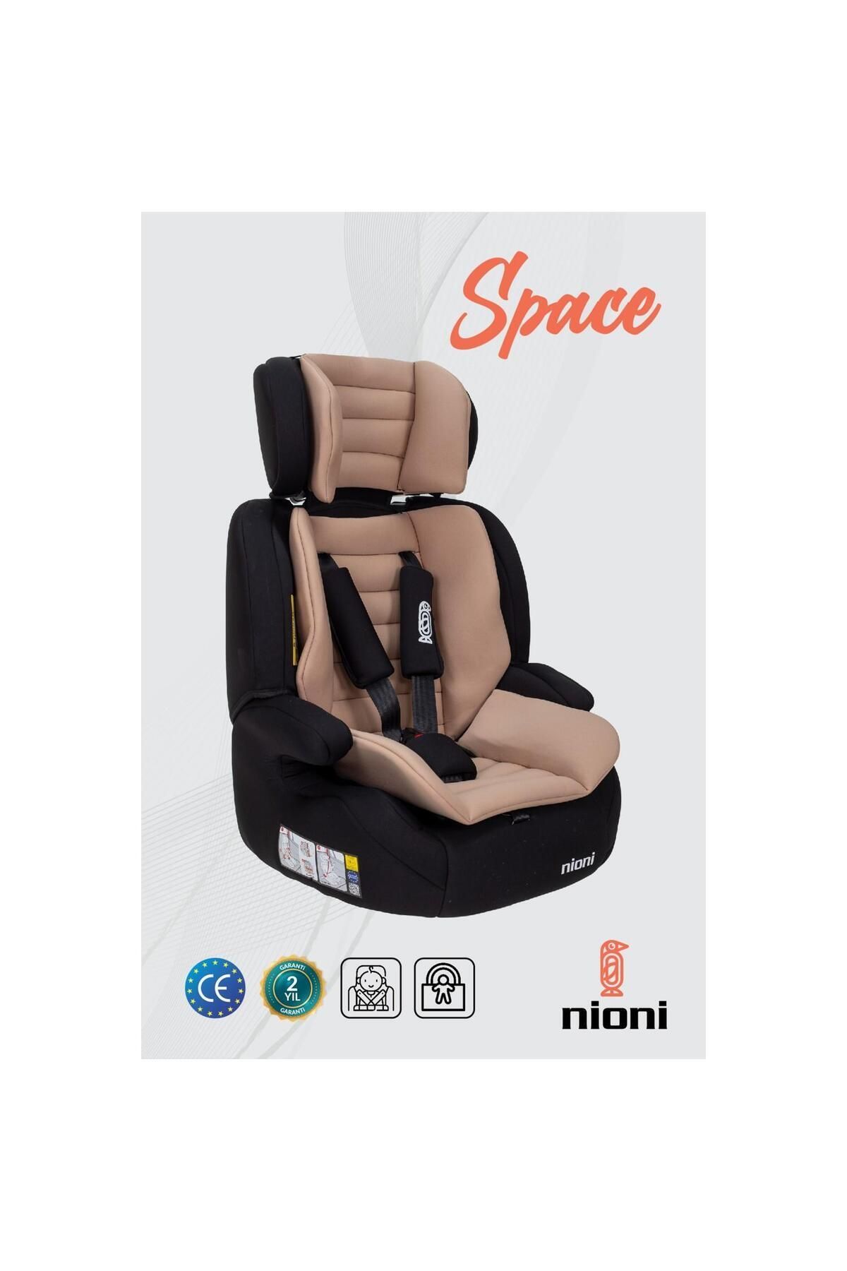 nioni Space Bej 9-36 Oto Koltuğu