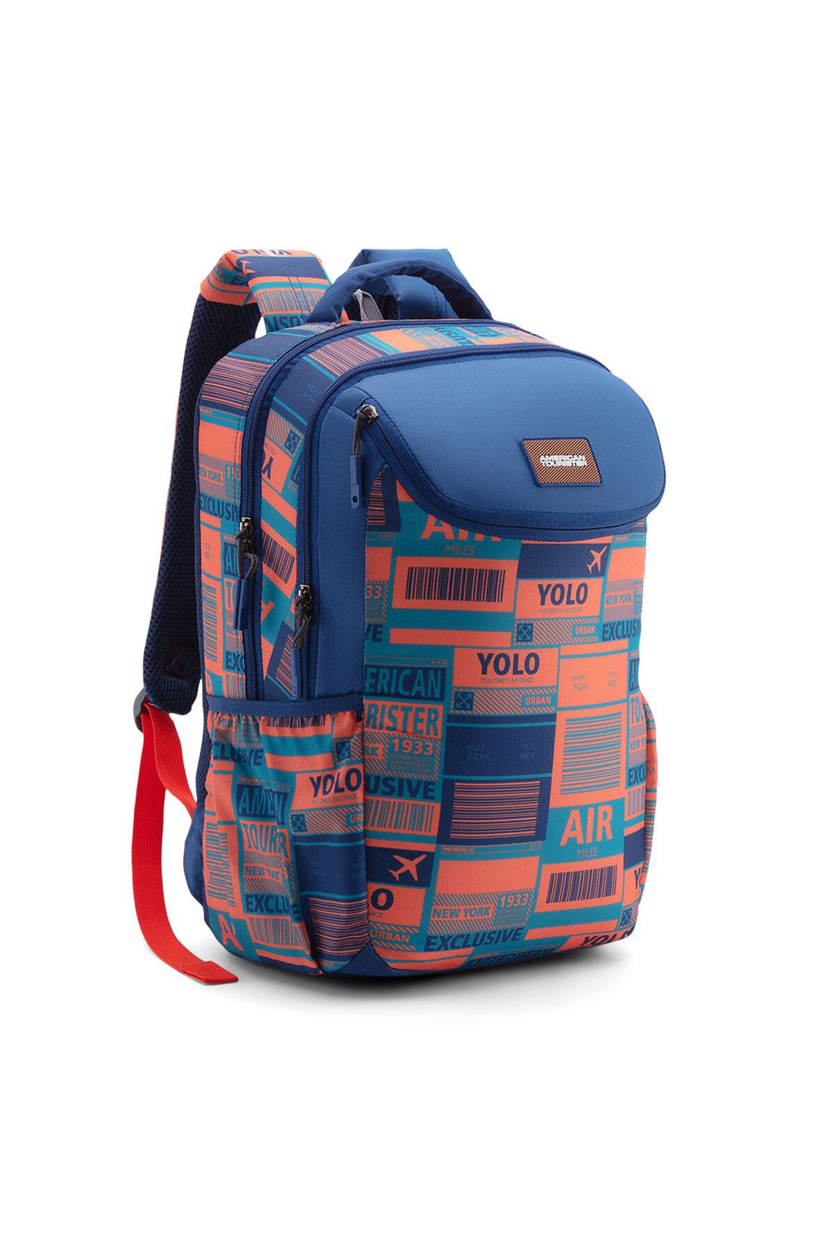 American Tourister-HERD BP02 BLUE/ORANGE 1