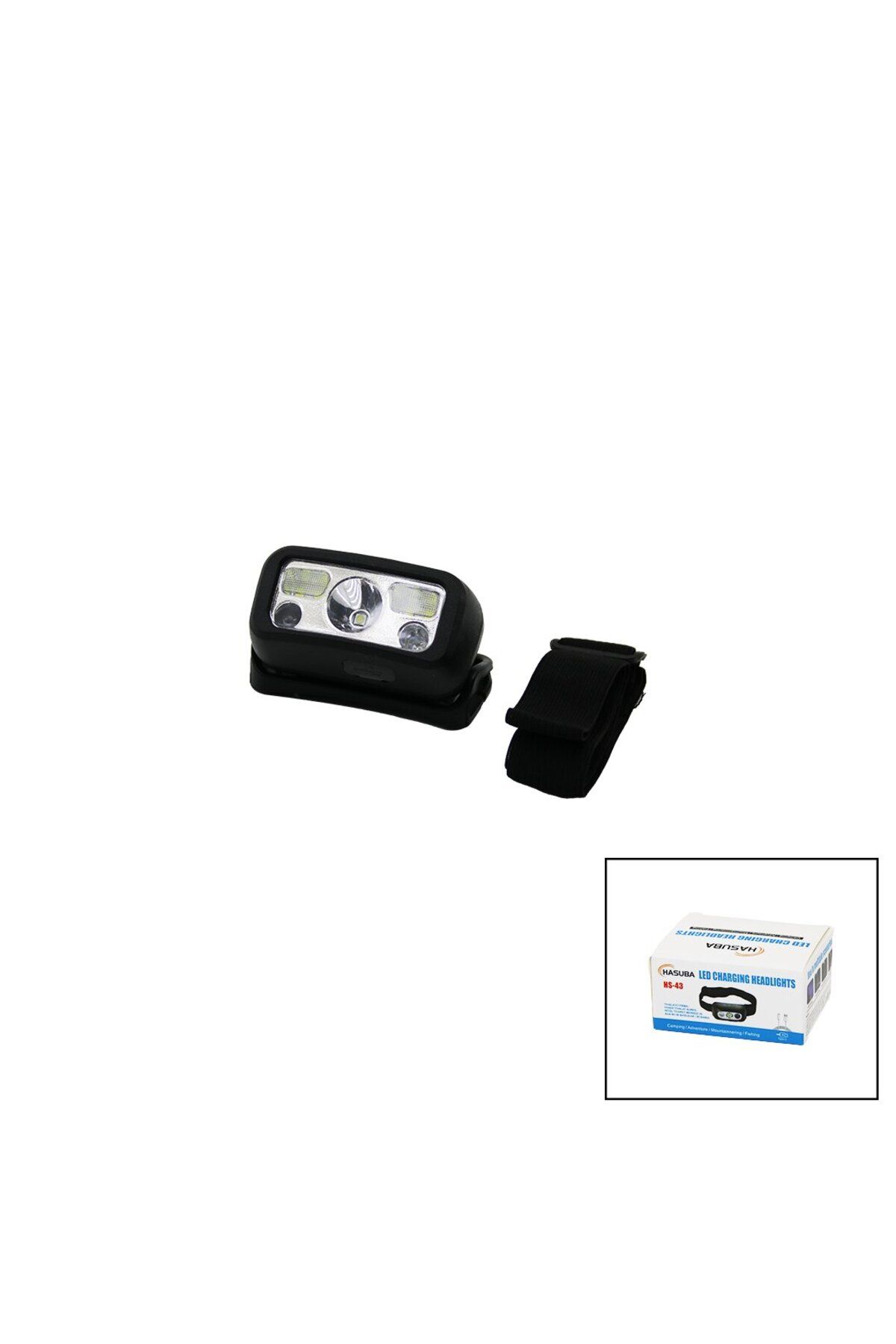 Take and Happy 2ın1=tek Göz Led - 2 Göz Led Mini Kafa Lambasi Fener Usb Şarjli (4767)