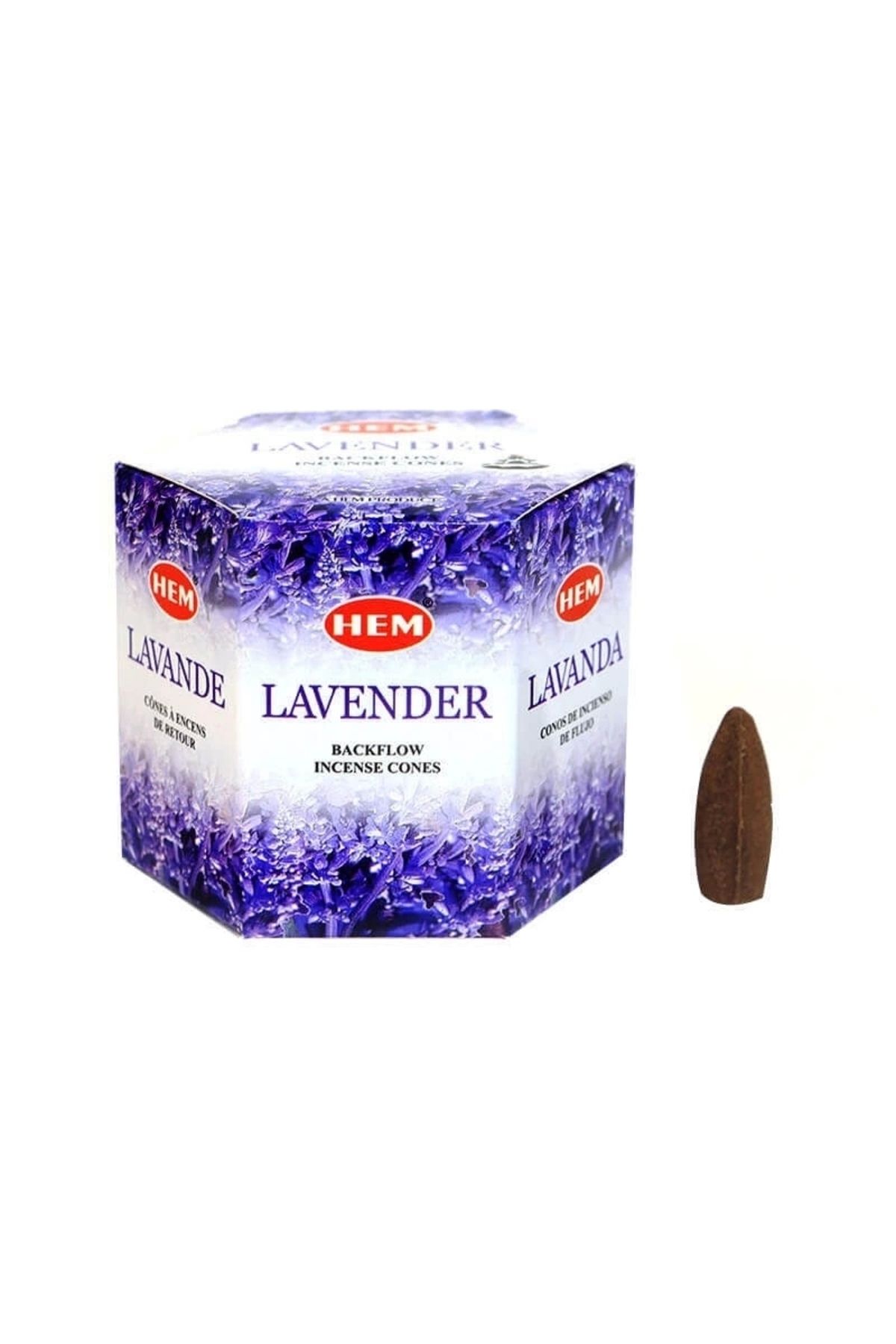 ÇERÇİCİ Lavender Back Flow Cones