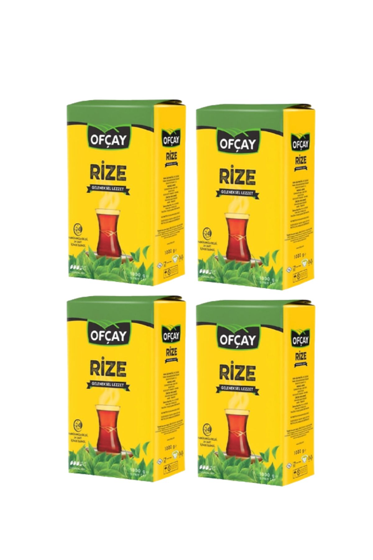 OFCAYSAN Ofçay Rize 1000 Gr x 4 Adet