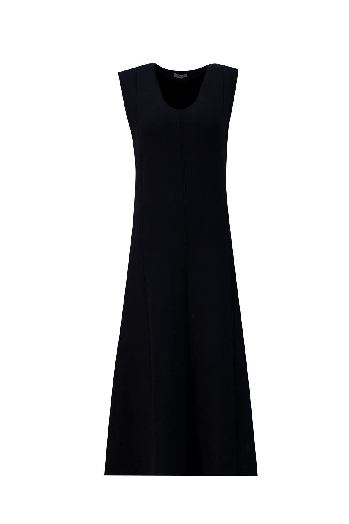 Armine-Black Zero Sleeve Gilet - 24Kd4216 Model 6