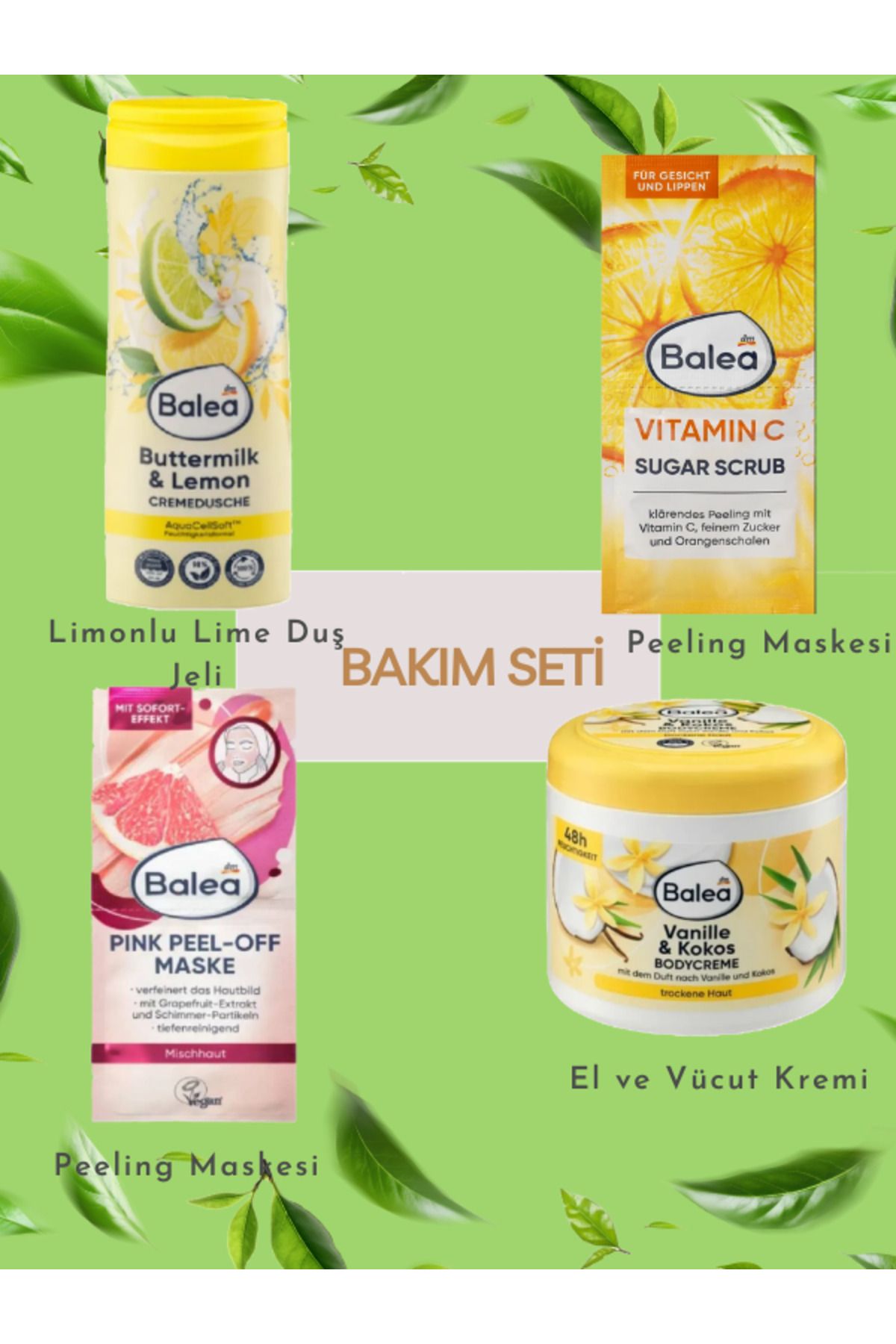 BALEA Ki̇şi̇sel Bakim Set 2