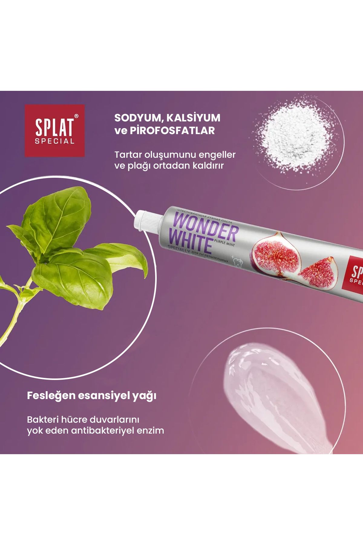 Splat-Wonder White Fig Extract Toothpaste 75 ml 5