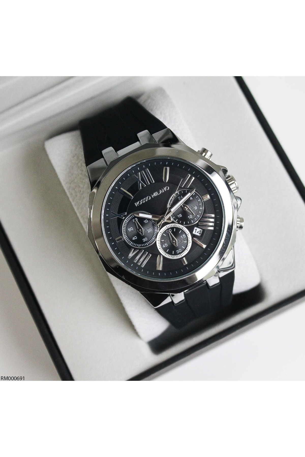 Rosso Milano-Rm 000691   Men's Watch with Silicone Band 3