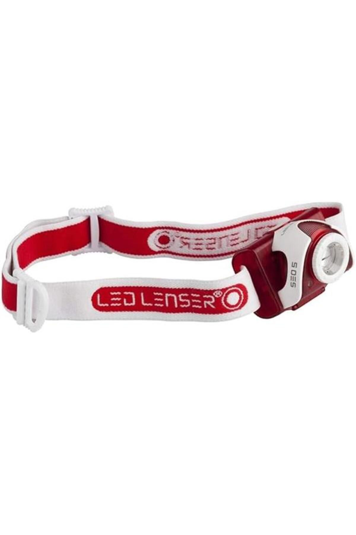 feifei Led Lenser El Feneri Seo 5, Kırmızı 6006