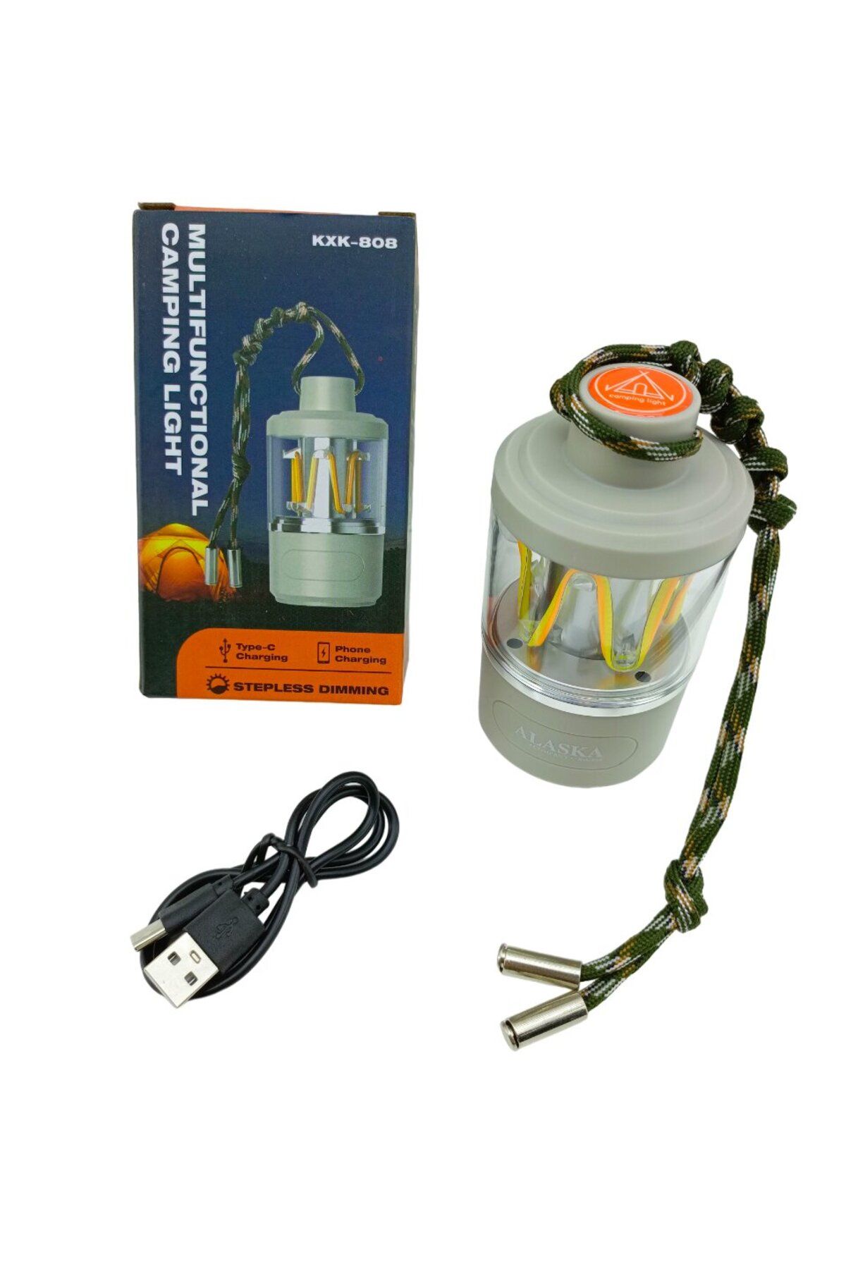 demila 3IN1= KAMP LAMBASI - FENER - POWERBANK USB ŞARJ (4767) - MLA3542-3415