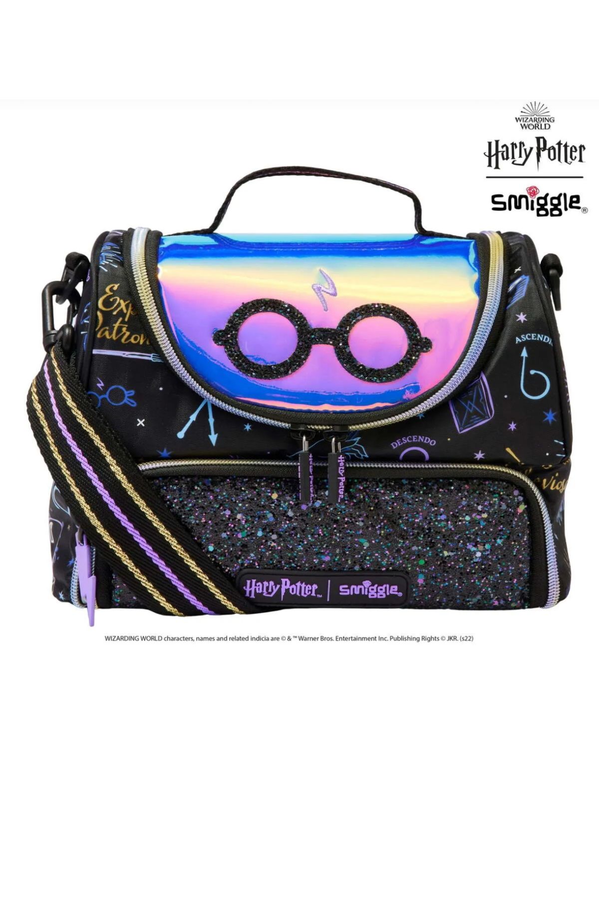 SMIGGLE HARRY POTTER ÖZEL SERİ SİM VE JANJANLI ISI YALITIMLI BESLENME ÇANTASI