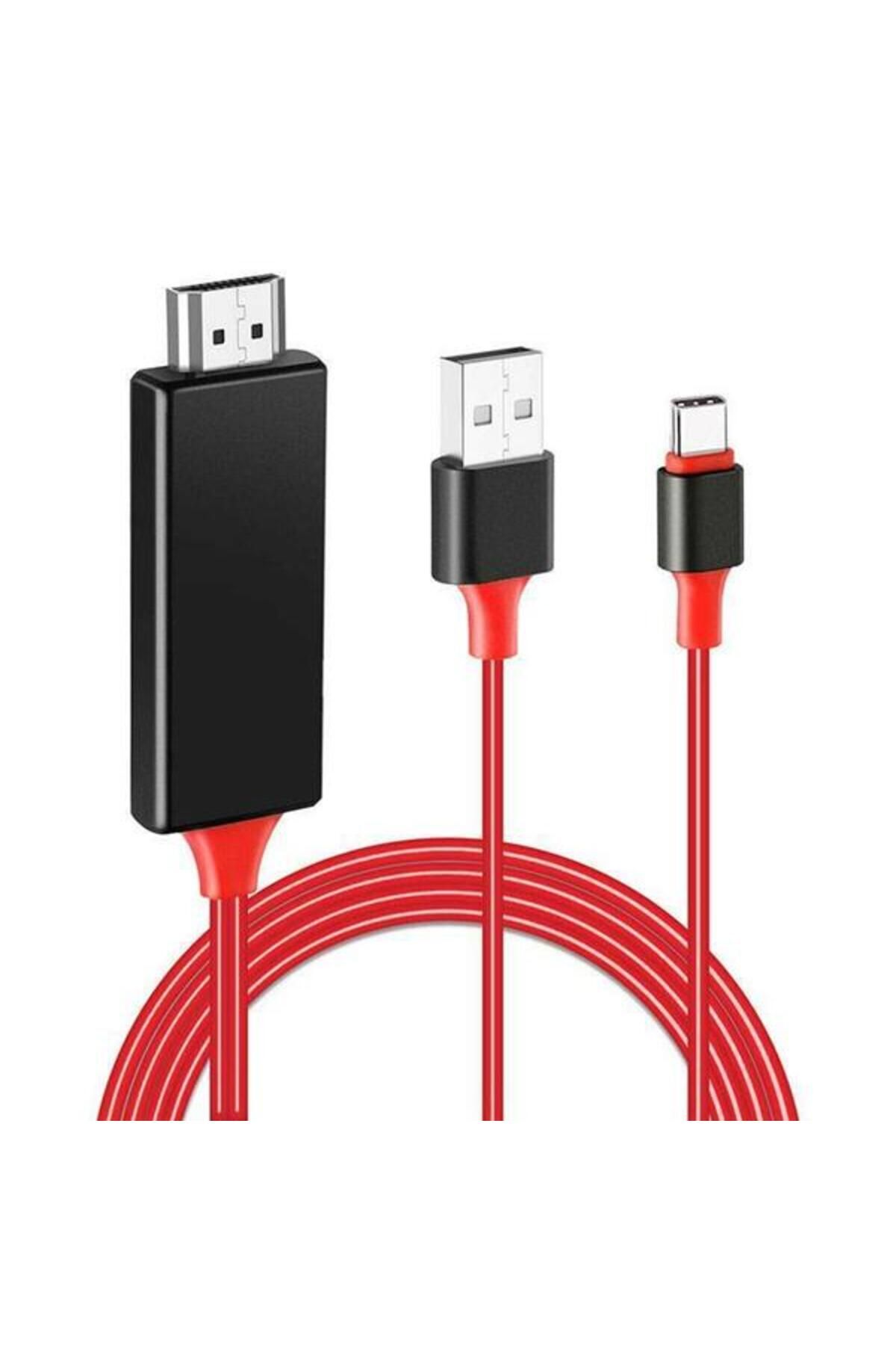 nazeninstoğu Pm-6019 Th Usb Type-c To Hdmi Usb 2 Metre Kablo