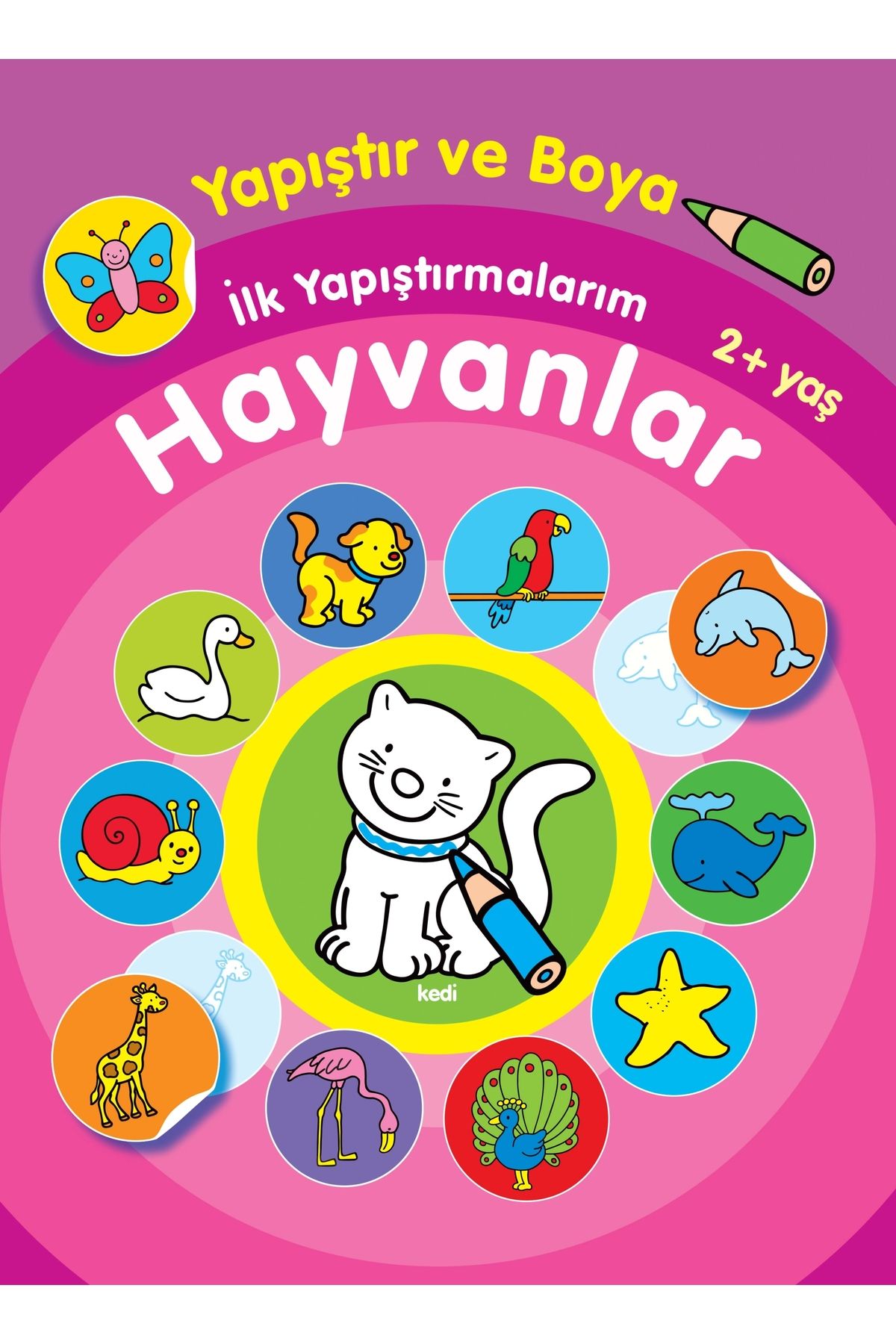 Parıltı Yayınları Yapıştır ve Boya İlk Yapıştırmalarım - Hayvanlar