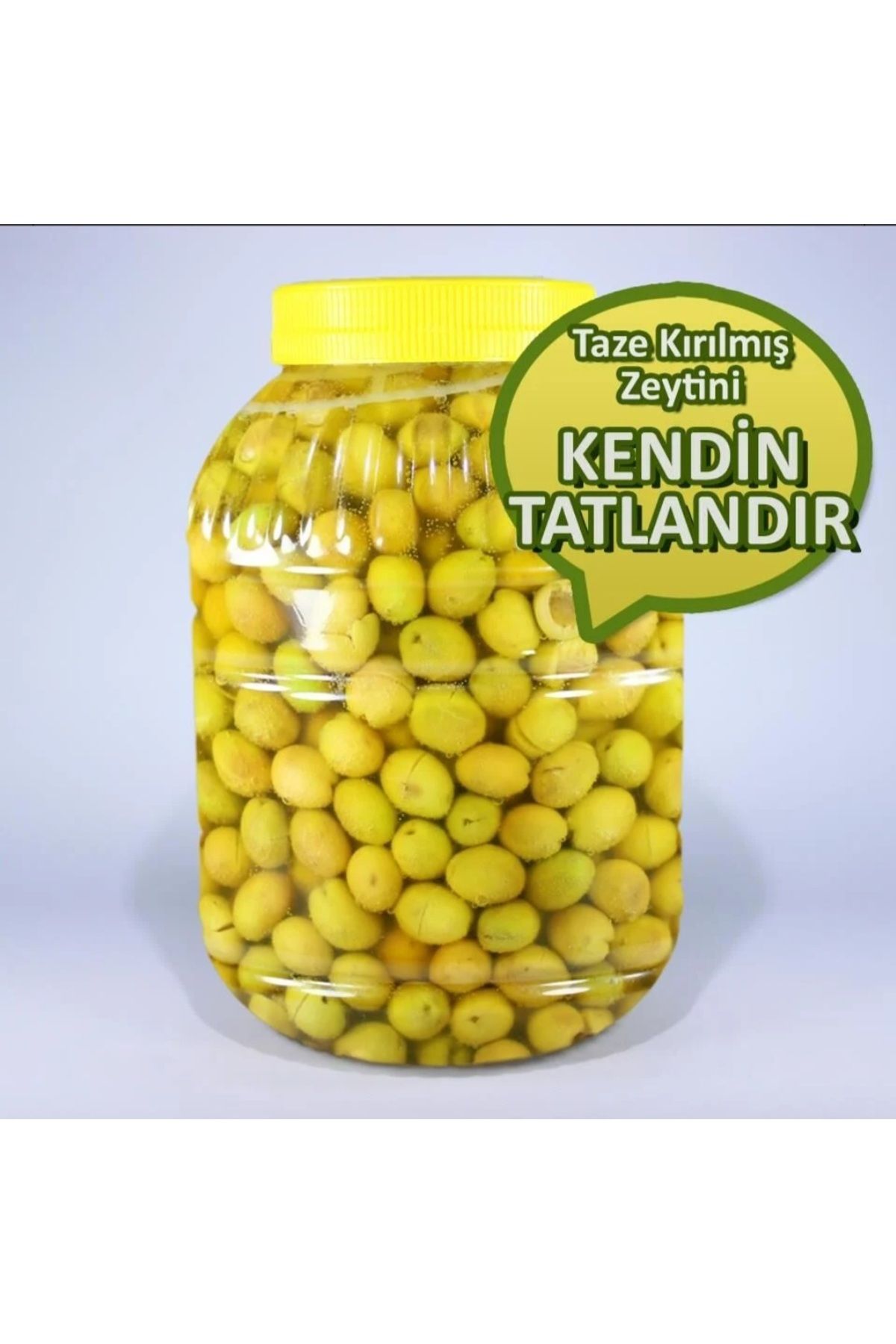 asaf Tatlandırılmamış yeşil zeytin 3 kg