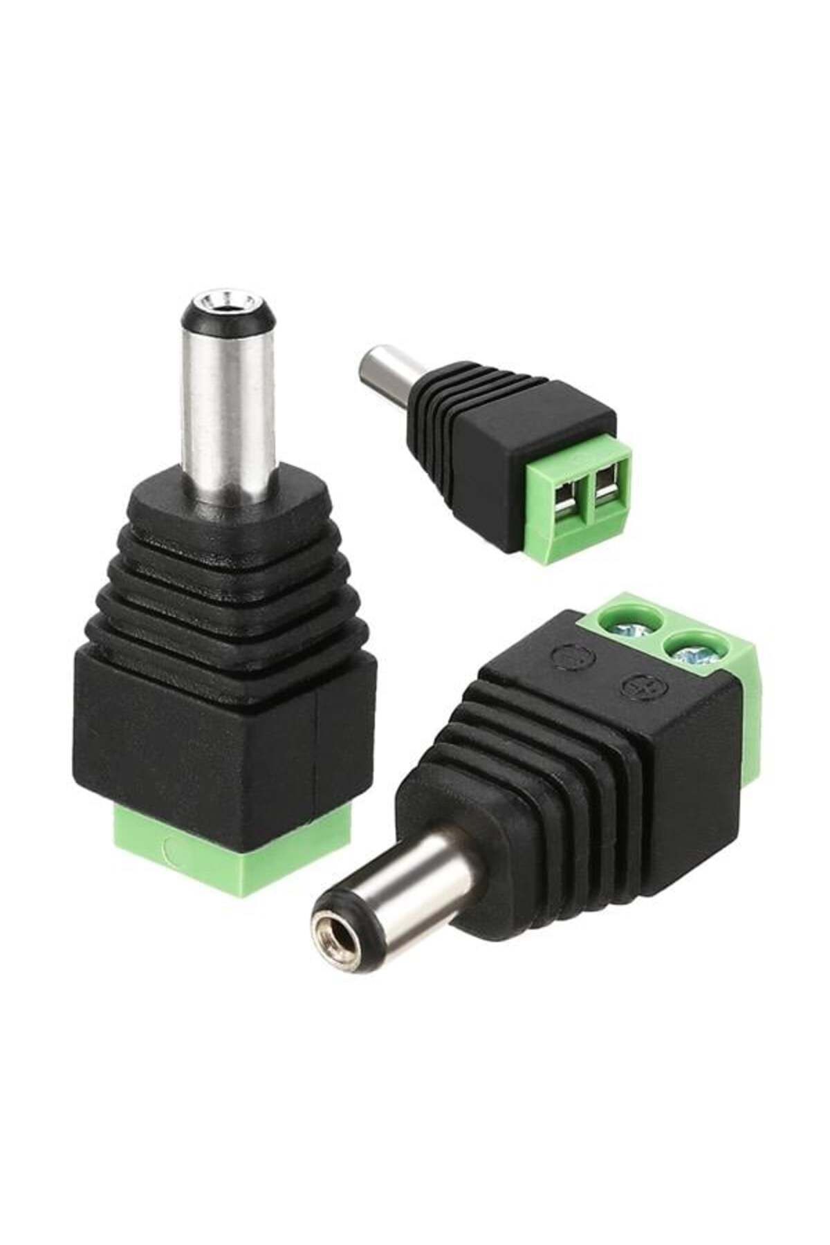 NZM TİCARET Power 5.5x2.1mm Power Erkek Konnektör (IC-254E)