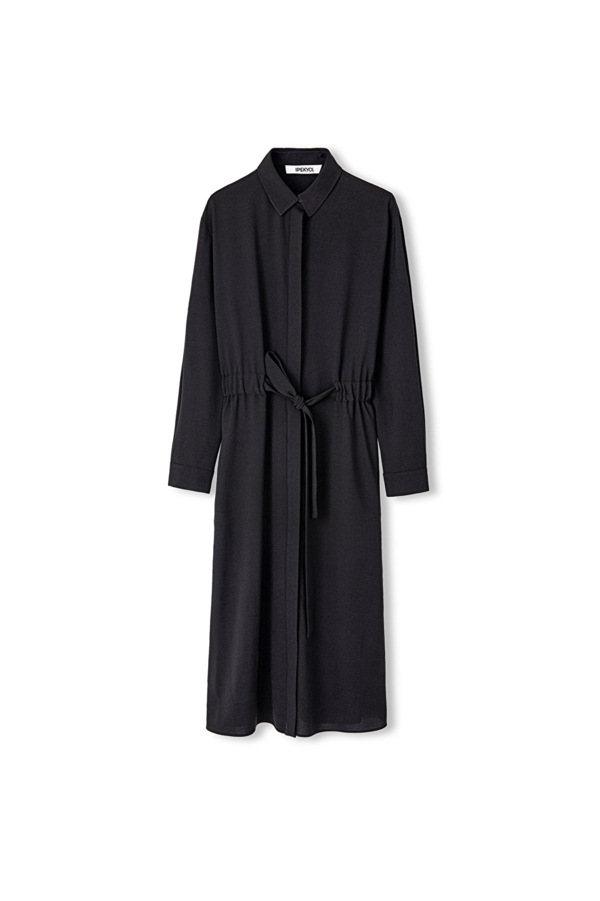 İpekyol-Adjustable Waist Shirt Dress 3