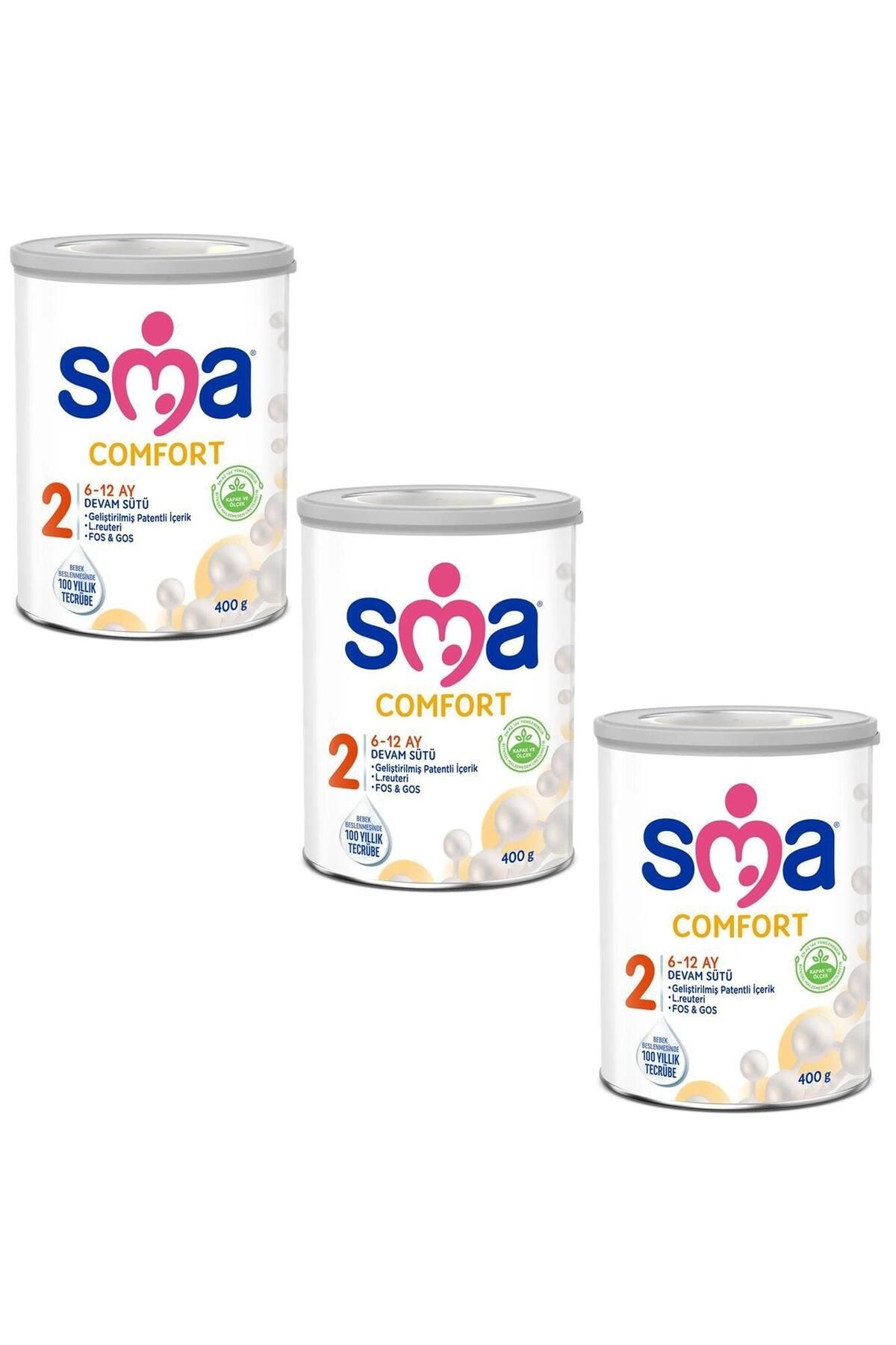 SMA Comfort 2 Devam Sütü 400 gr 3 Adet