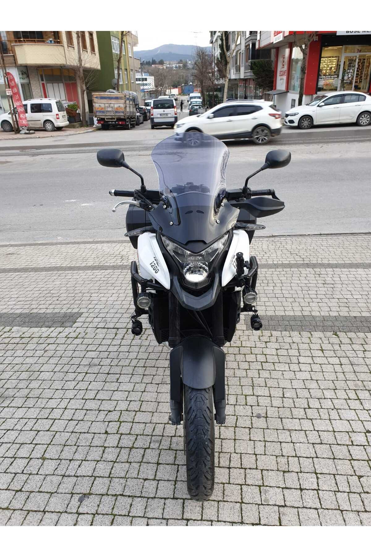 Honda VFR 1200 Siperlik Ön Cam 2012-2015 Model 50cm Füme Renkli 4mm