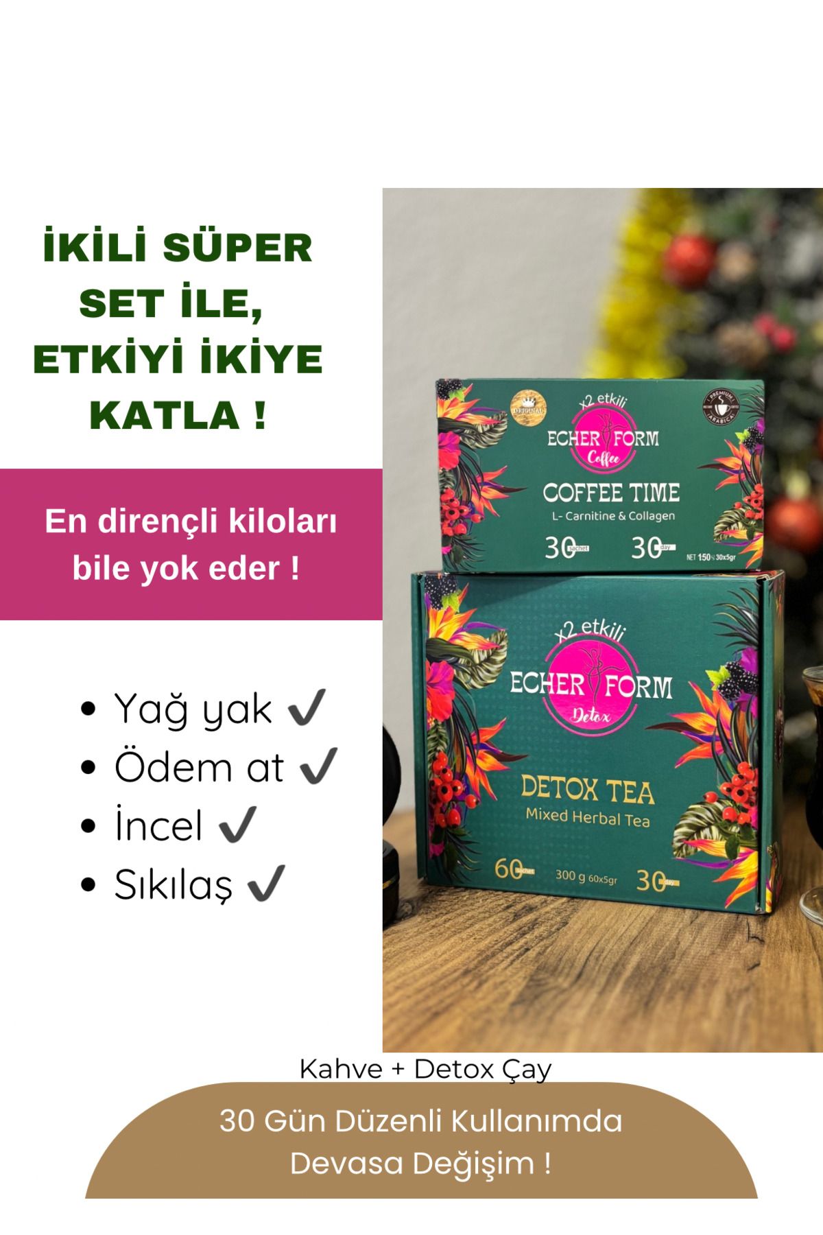 Echer KAHVE DETOX- SET