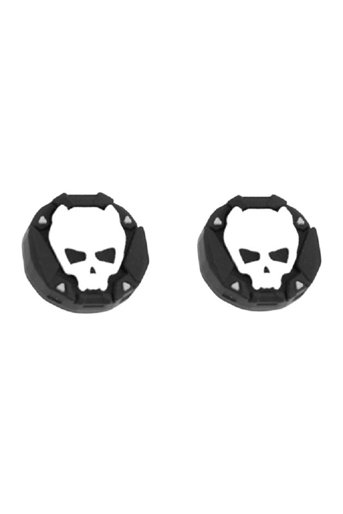 Dobe 3D Skull PS5/PS4/PS3/Xbox One/One X/One S/Series X/Series S 3D Analog silikon Koruyucu -4 Adet