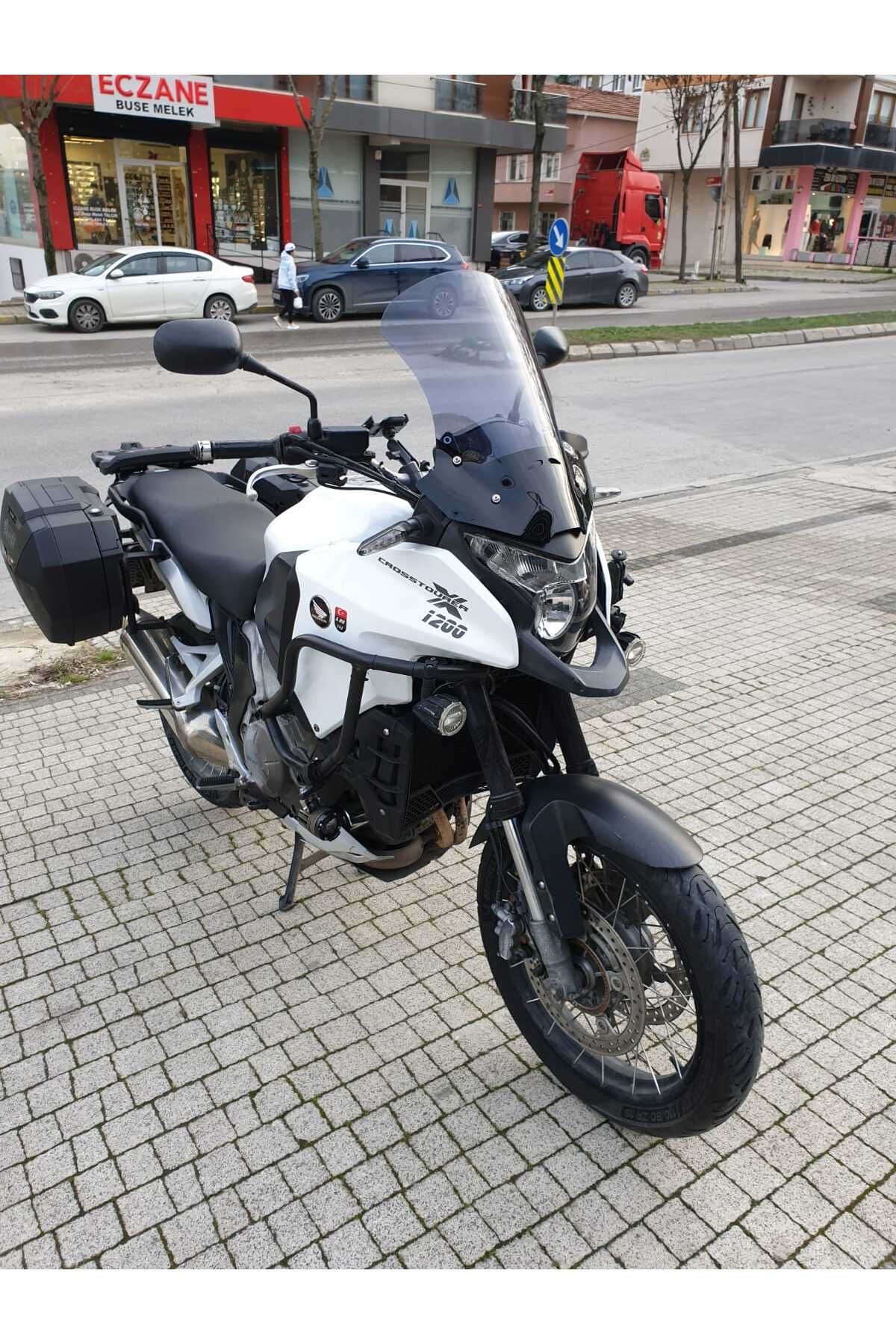 Honda VFR 1200 Siperlik Ön Cam 2012-2015 Model 50cm Füme Renkli 4mm