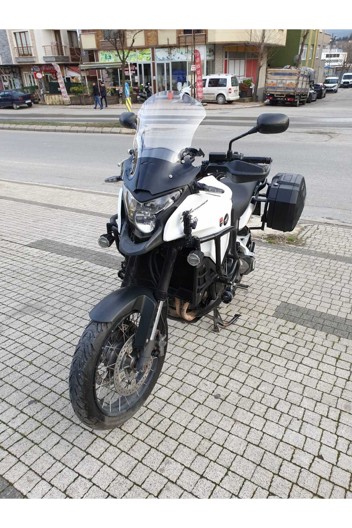 Honda VFR 1200 Siperlik Ön Cam 2012-2015 Model 50cm Şeffaf Renkli 4mm