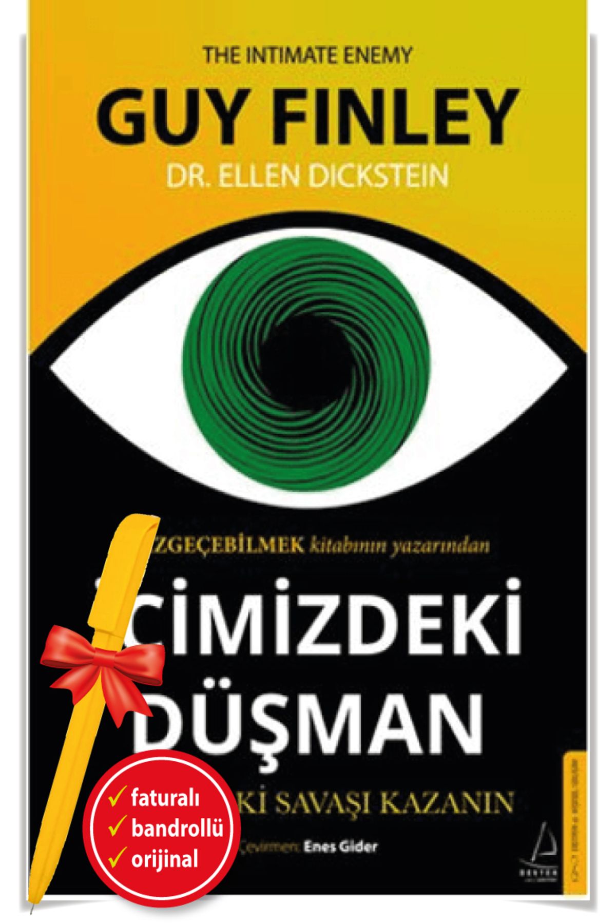 Destek Yayınları Alfa Kalem+İçimizdeki Düşman(Guy Finley & Ellen Dickstein)-YENİ-Kişisel Gelişim-Destek Kitap