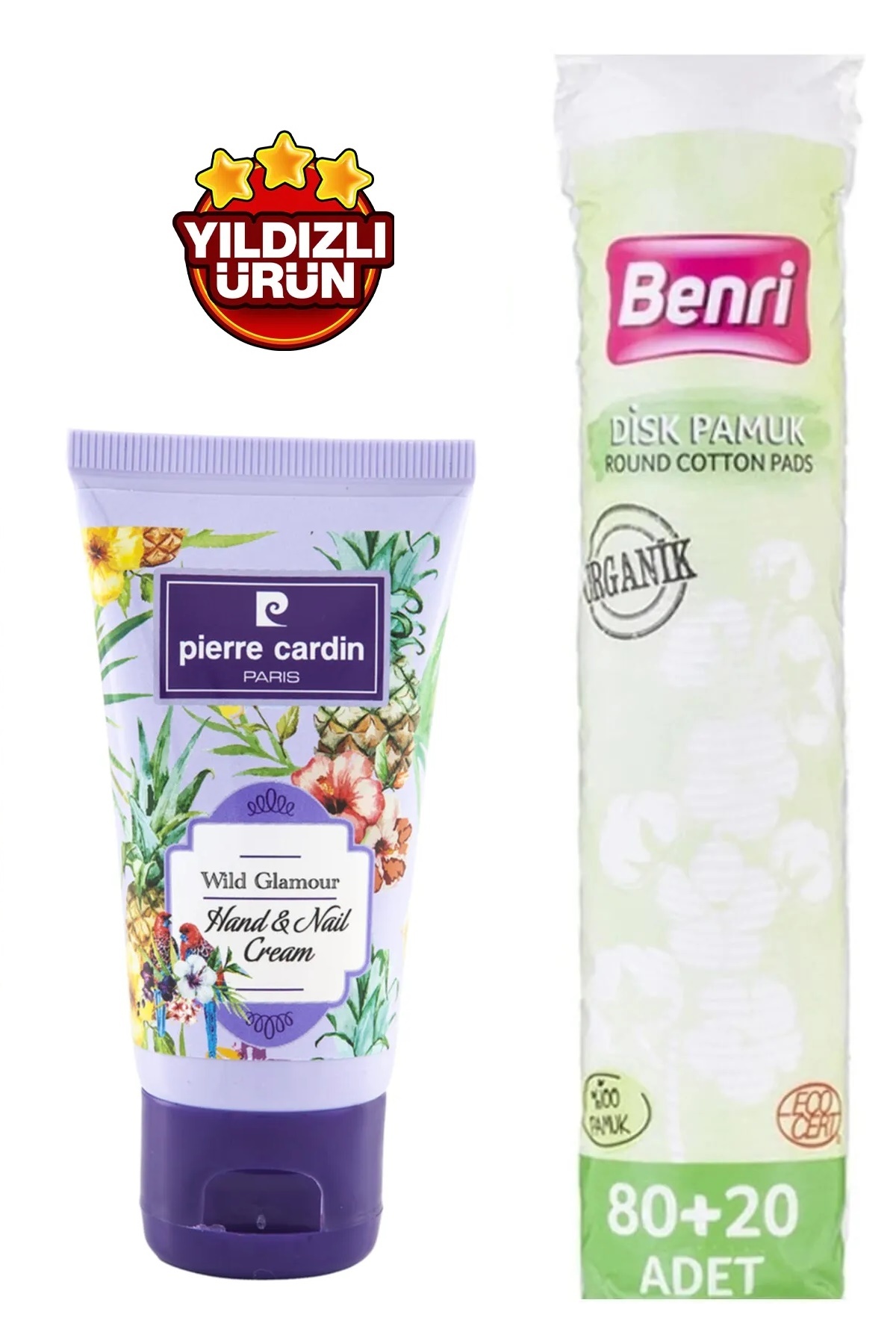 Pierre Cardin Wild Glamour Keratin & E Vitaminli Nemlendirici Tırnak Kremi & Organik Pamuk Hediyeli