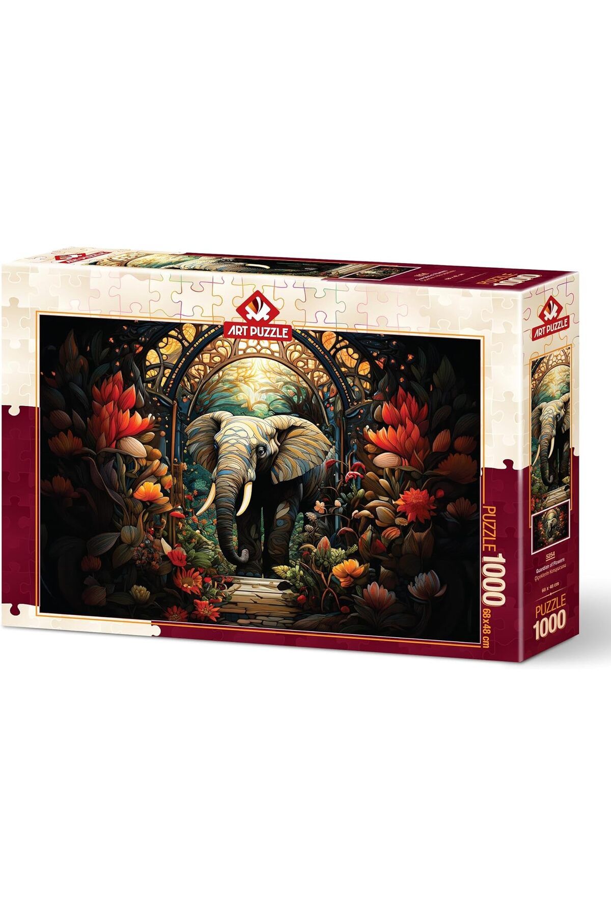 STOREMAX cmllashop Puzzle Çiçeklerin Koruyucusu 1000 Parça Puzzle 542093