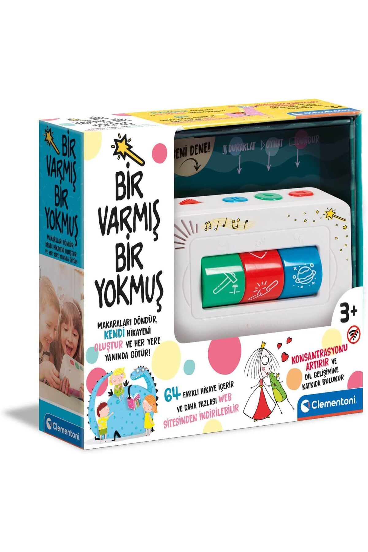 CLEMENTONI Tech Toys - Hikayeci - Bir Varmış Bir Yokmuş Oyuncak 655141