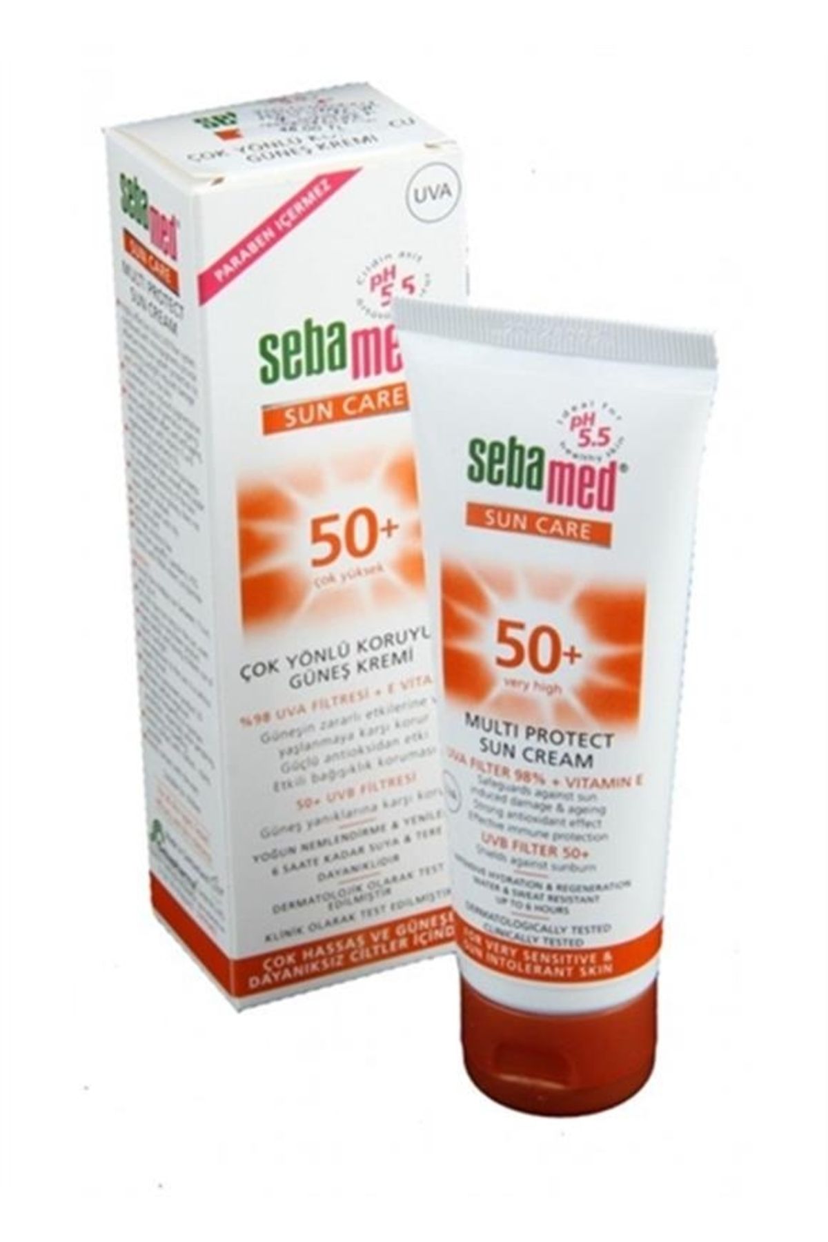 کرم ضد آفتاب Sebamed Sun Care 50+ 75 ml