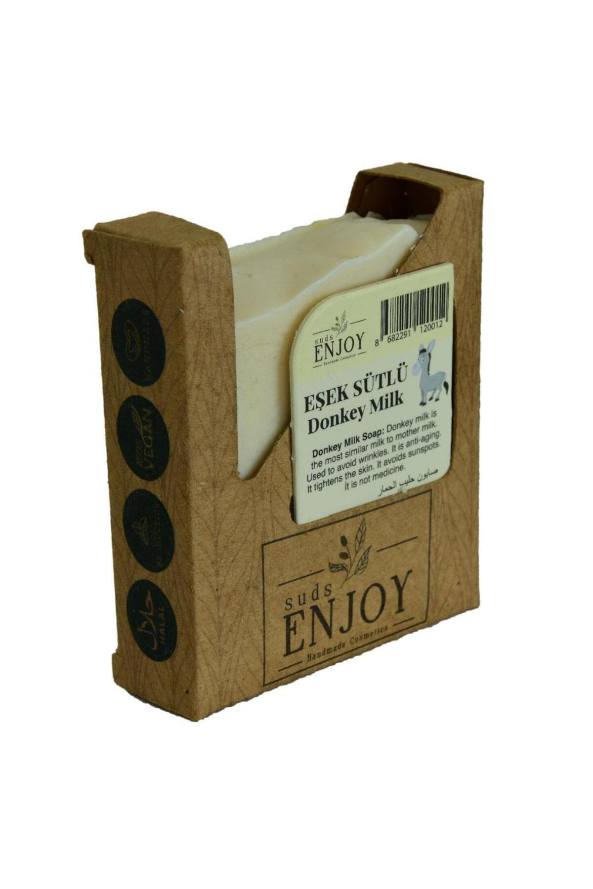 Enjoy-Suds Enjoy Handmade Natural Donkey Milk Soap 100g Pure Milk Soap 3