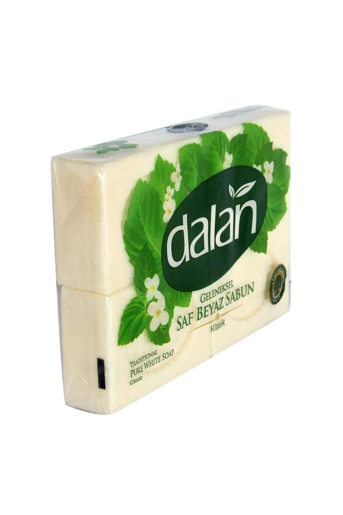 Dalan-صابون أبيض نقي تقليدي صابون كلاسيكي 4 قطع × 150 جرام 3